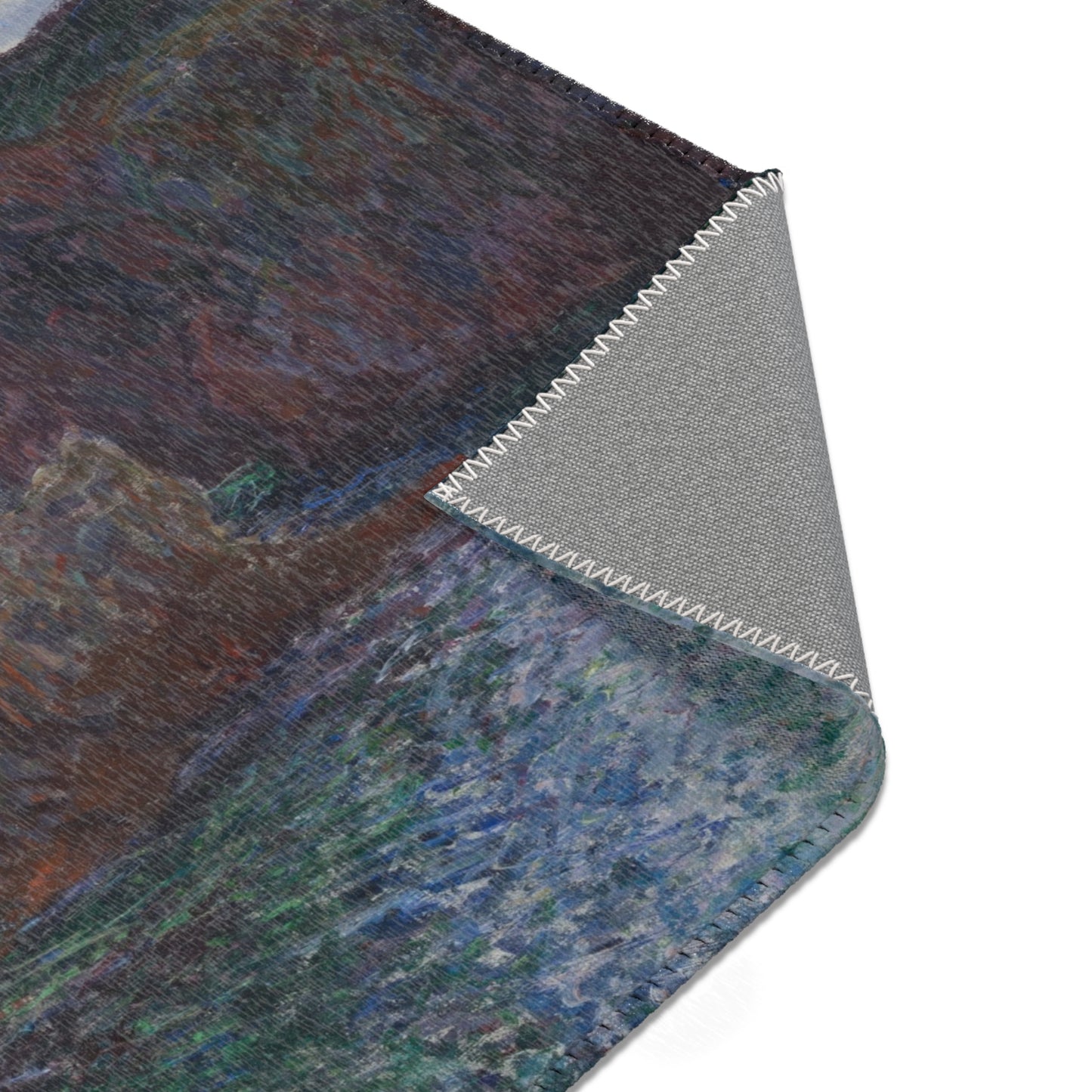 Claude Monet - Rocks at Port-Goulphar, Belle-Île | Area Rug