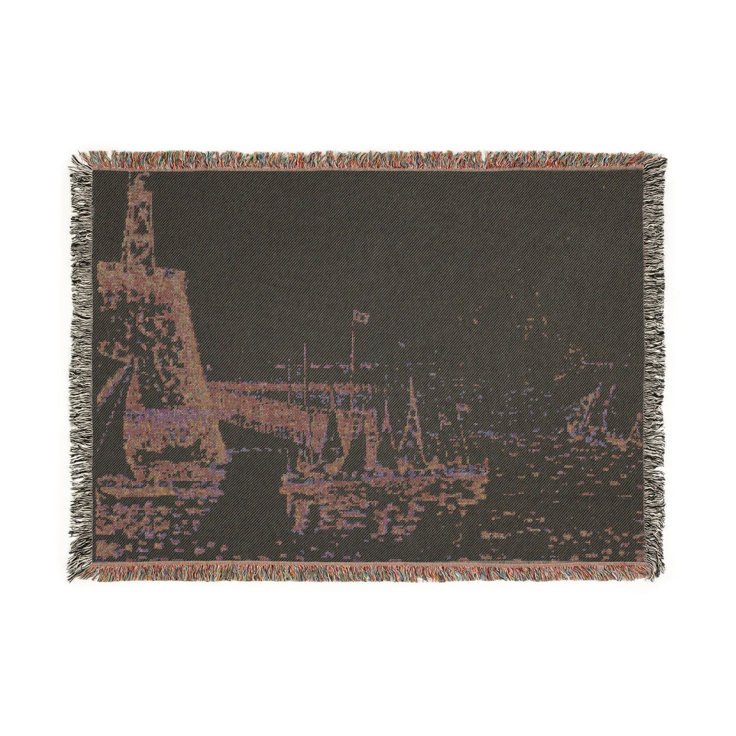Paul Signac - Evening | Woven Tapestry Blanket