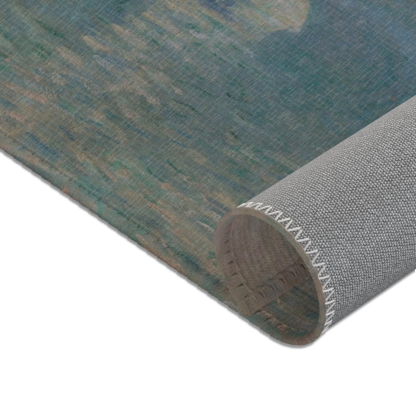 Claude Monet - Waterloo Bridge, Gray Weather | Area Rug