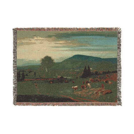 Summer in the Catskills — Inness Tapestry Blanket