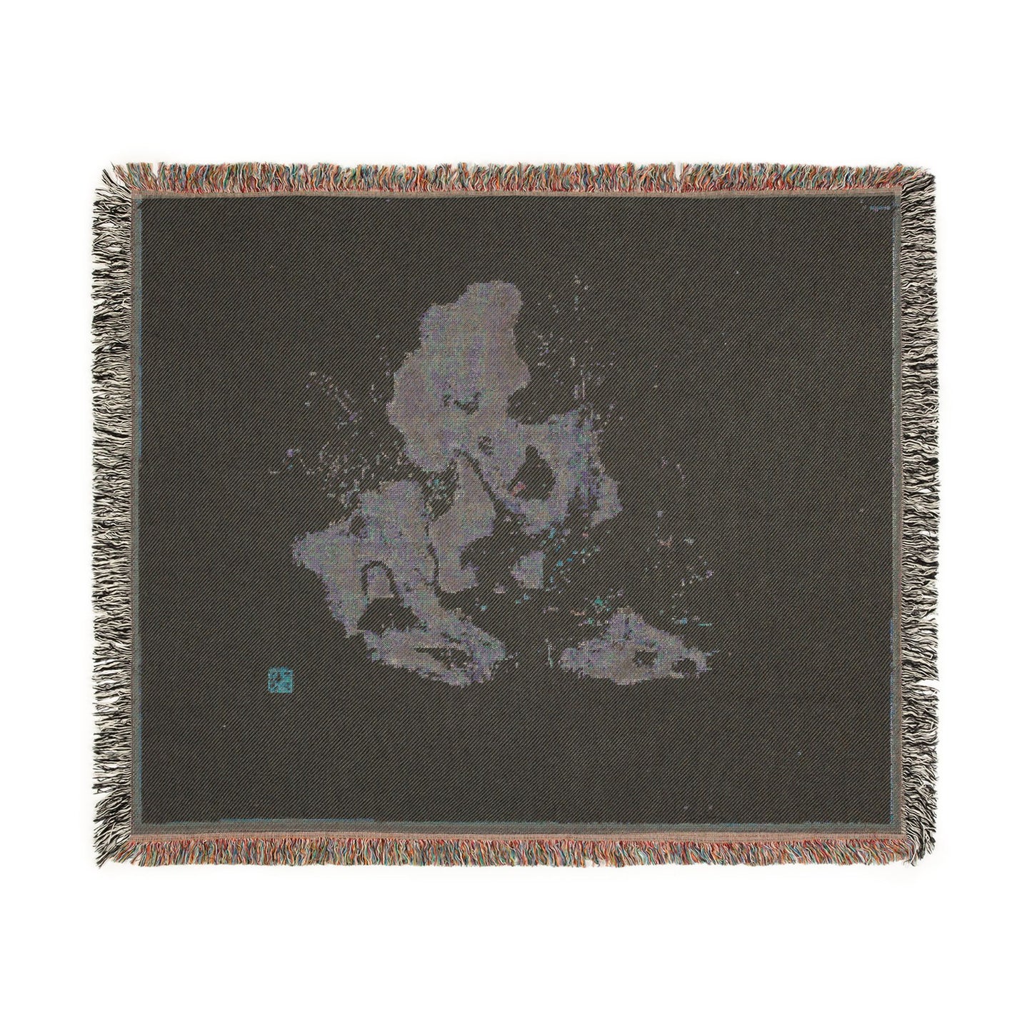 116_children-playing-blindman-s-buff-in-a-garden | Woven Tapestry Blanket
