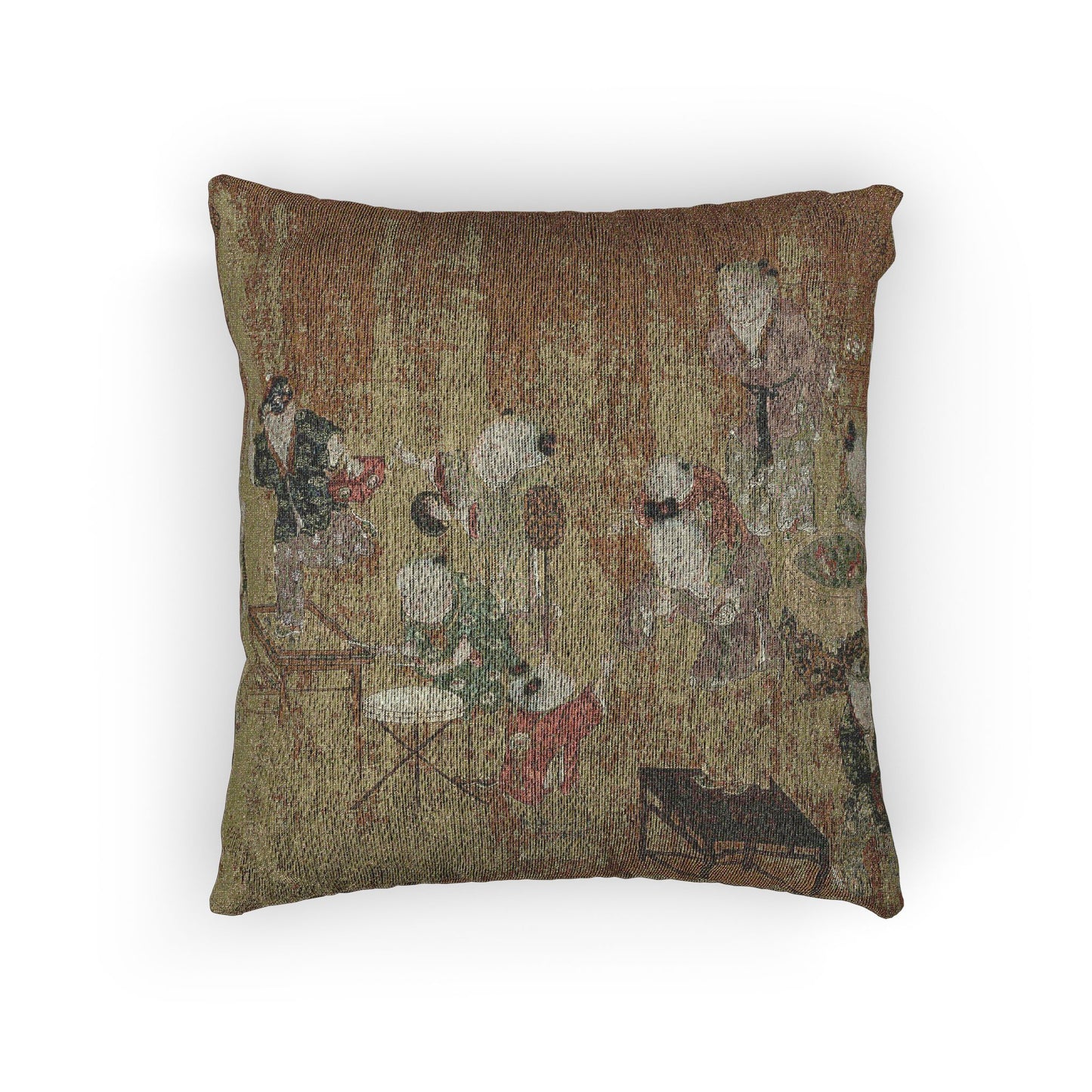 103_children-at-play | Woven Pillow