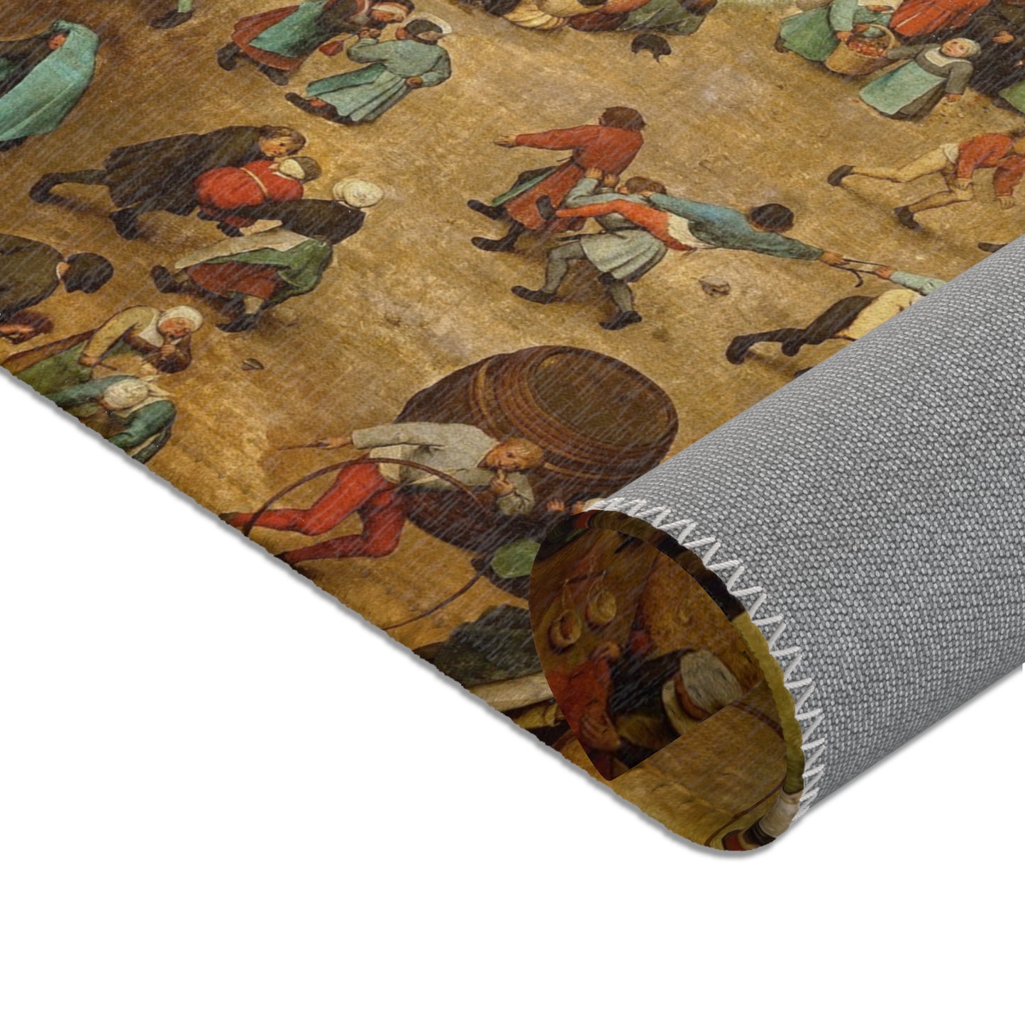 Pieter Bruegel the Elder - Children’s Games - Google Art Project | Area Rug