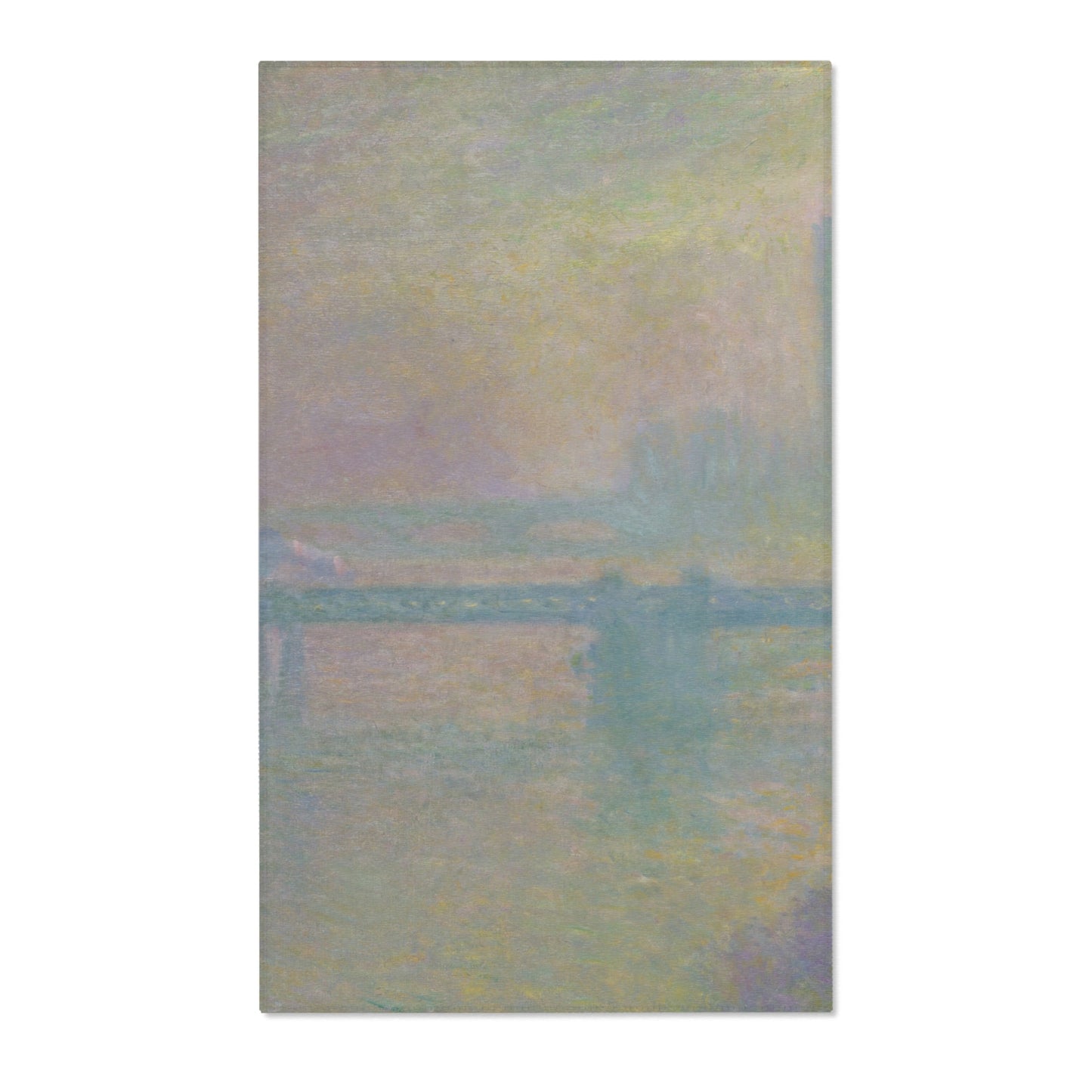 Claude Monet - Charing Cross Bridge, London | Area Rug
