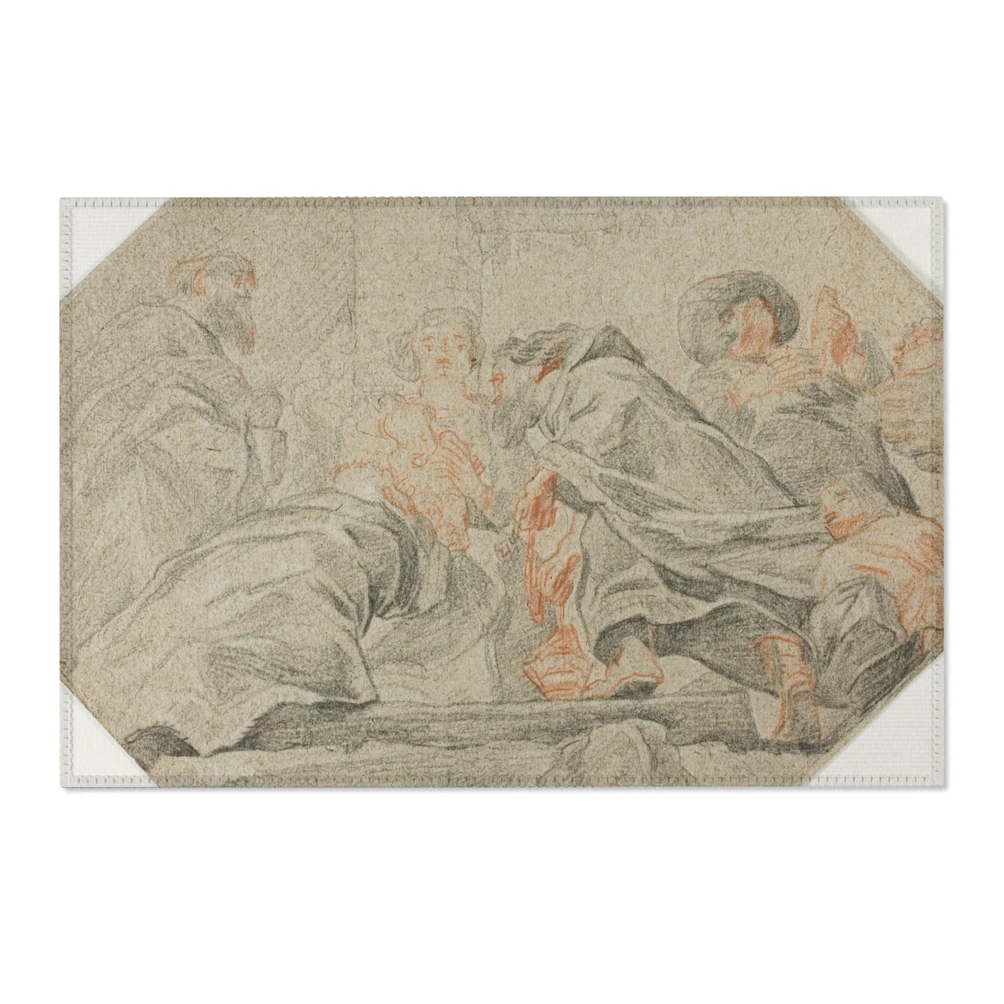 Peter Paul Rubens - Adoration of the Magi | Area Rug
