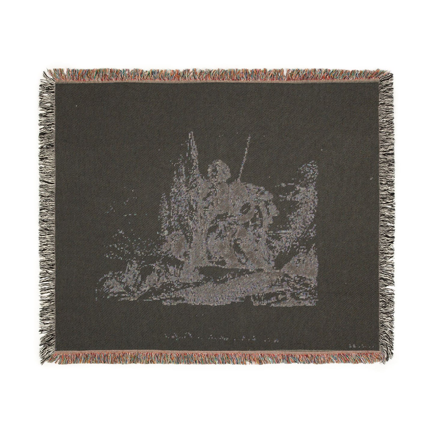 Giovanni Battista Tiepolo - Three Soldiers and a Boy, from Capricci | Woven Tapestry Blanket