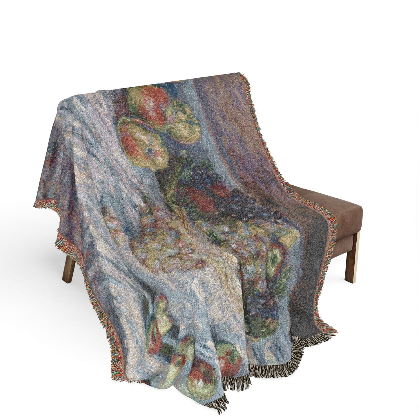 Claude Monet - Apples and Grapes | Woven Tapestry Blanket