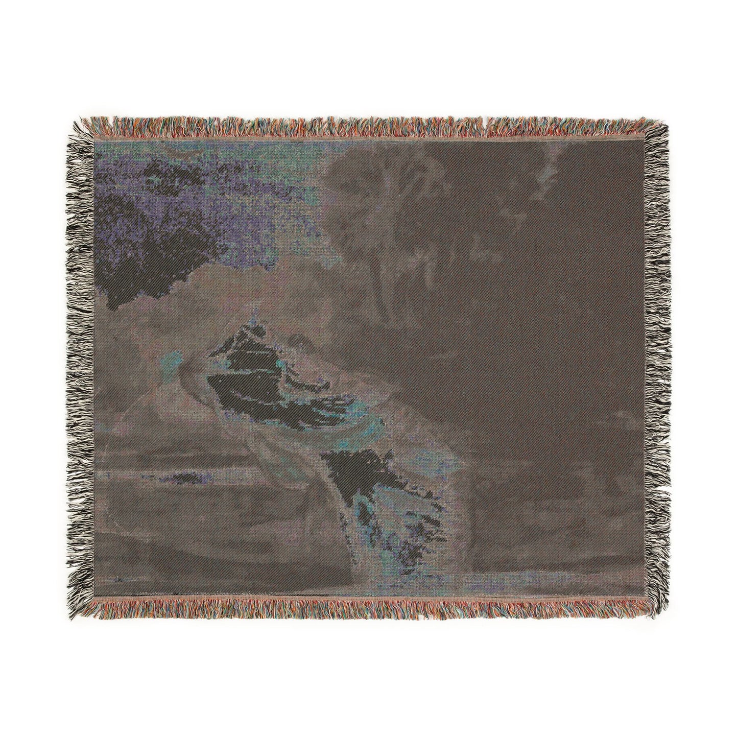 Winslow Homer - Life-Size Black Bass | Woven Tapestry Blanket