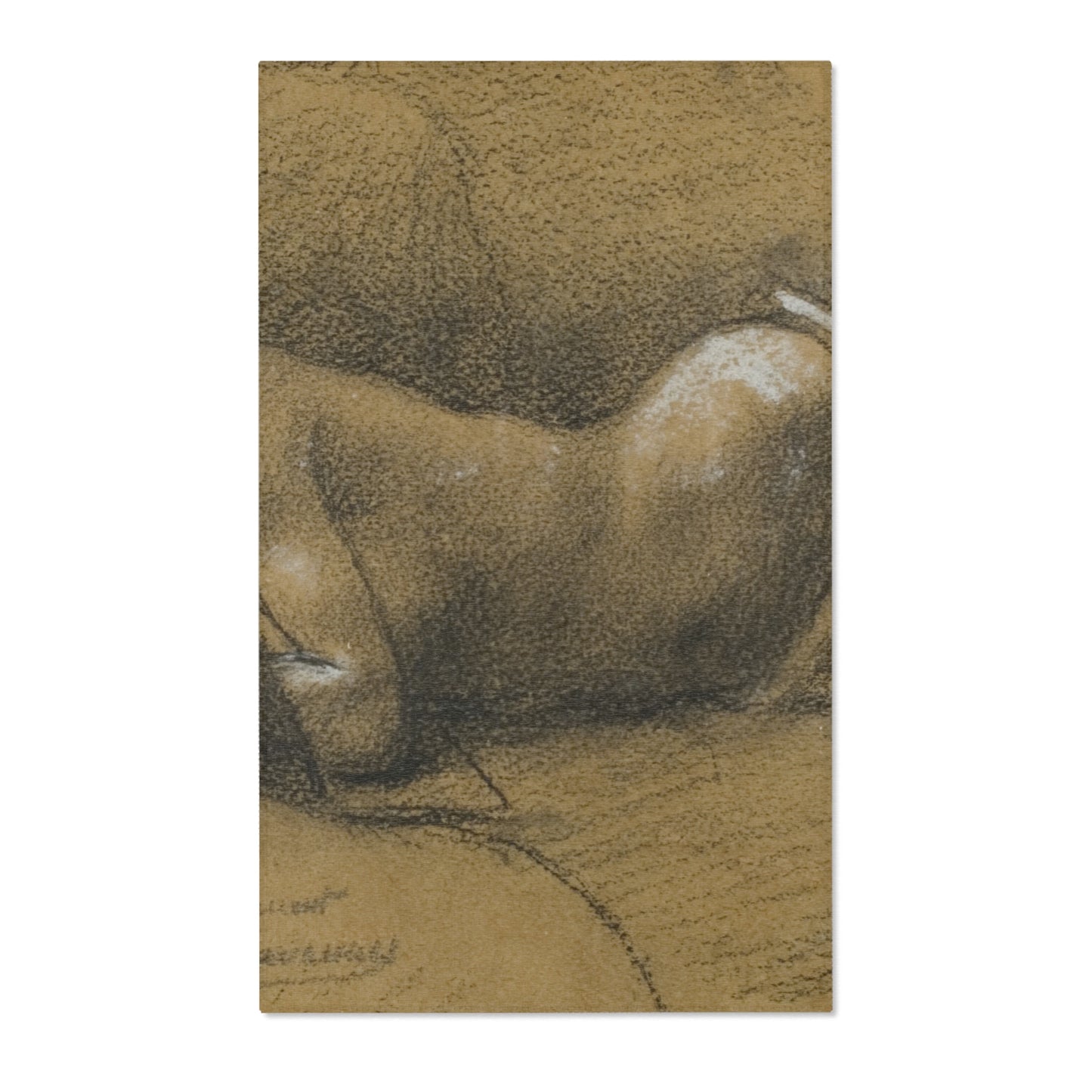 Pierre Puvis de Chavannes - Study of a Sleeping Woman | Area Rug