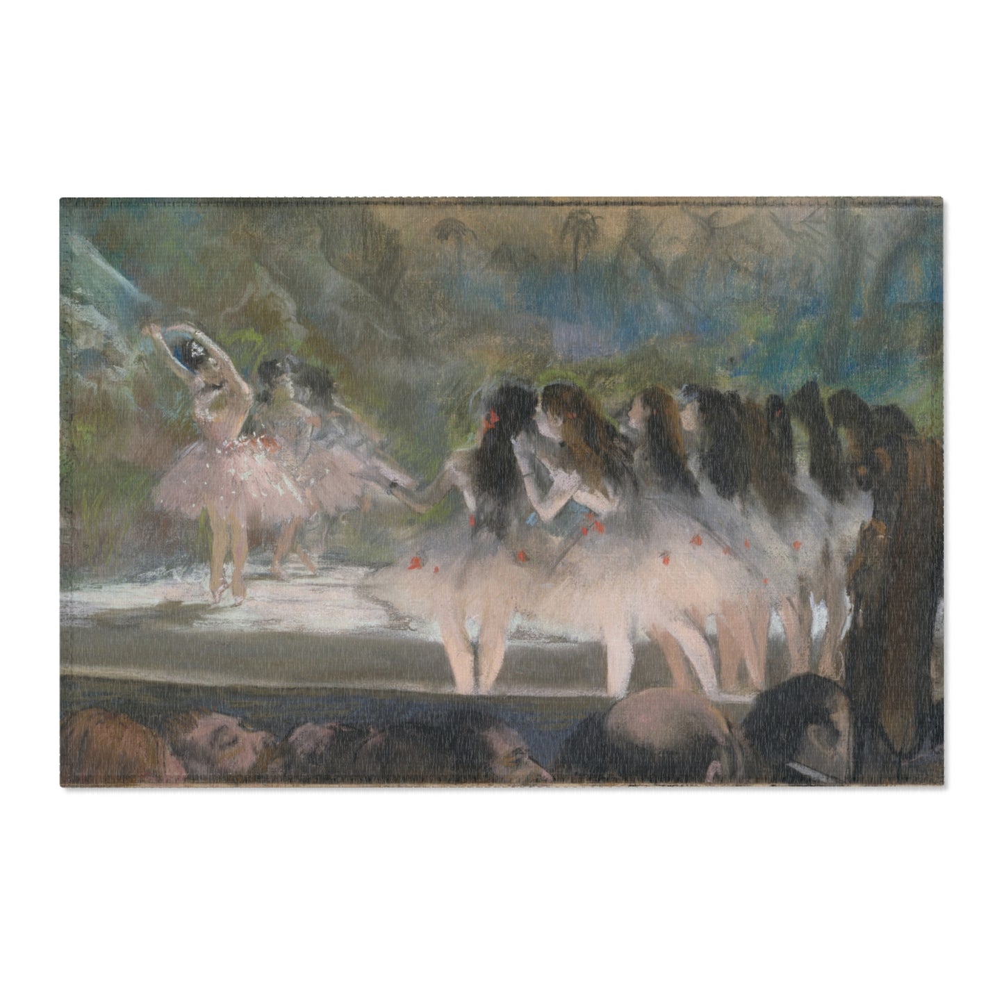 Hilaire Germain Edgar Degas - Ballet at the Paris Opéra | Area Rug