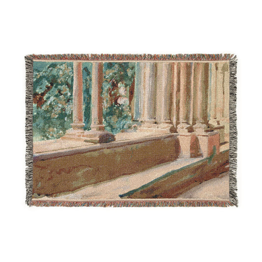 Tarragona Terrace and Garden — Sargent Tapestry Blanket