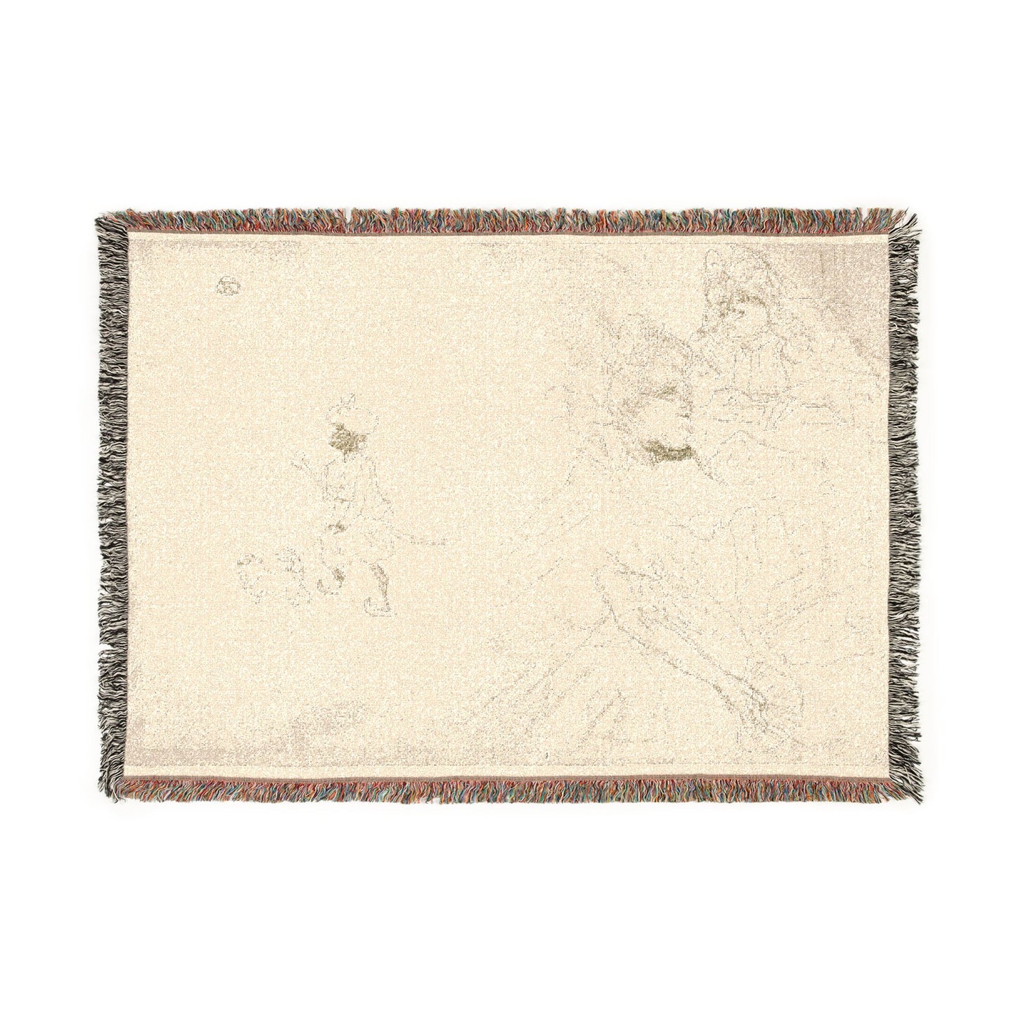Henri de Toulouse-Lautrec - Cover for L'exemple de Ninon de Lenclos amoureuse | Woven Tapestry Blanket