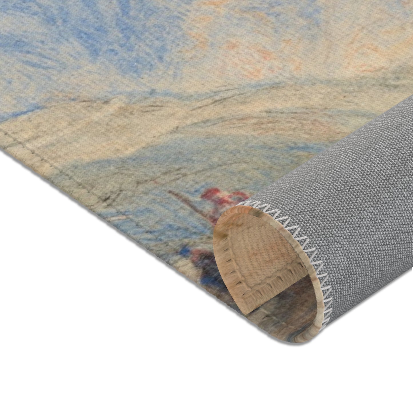 Joseph Mallord William Turner - Mussooree and the Dhoon from Landour | Area Rug