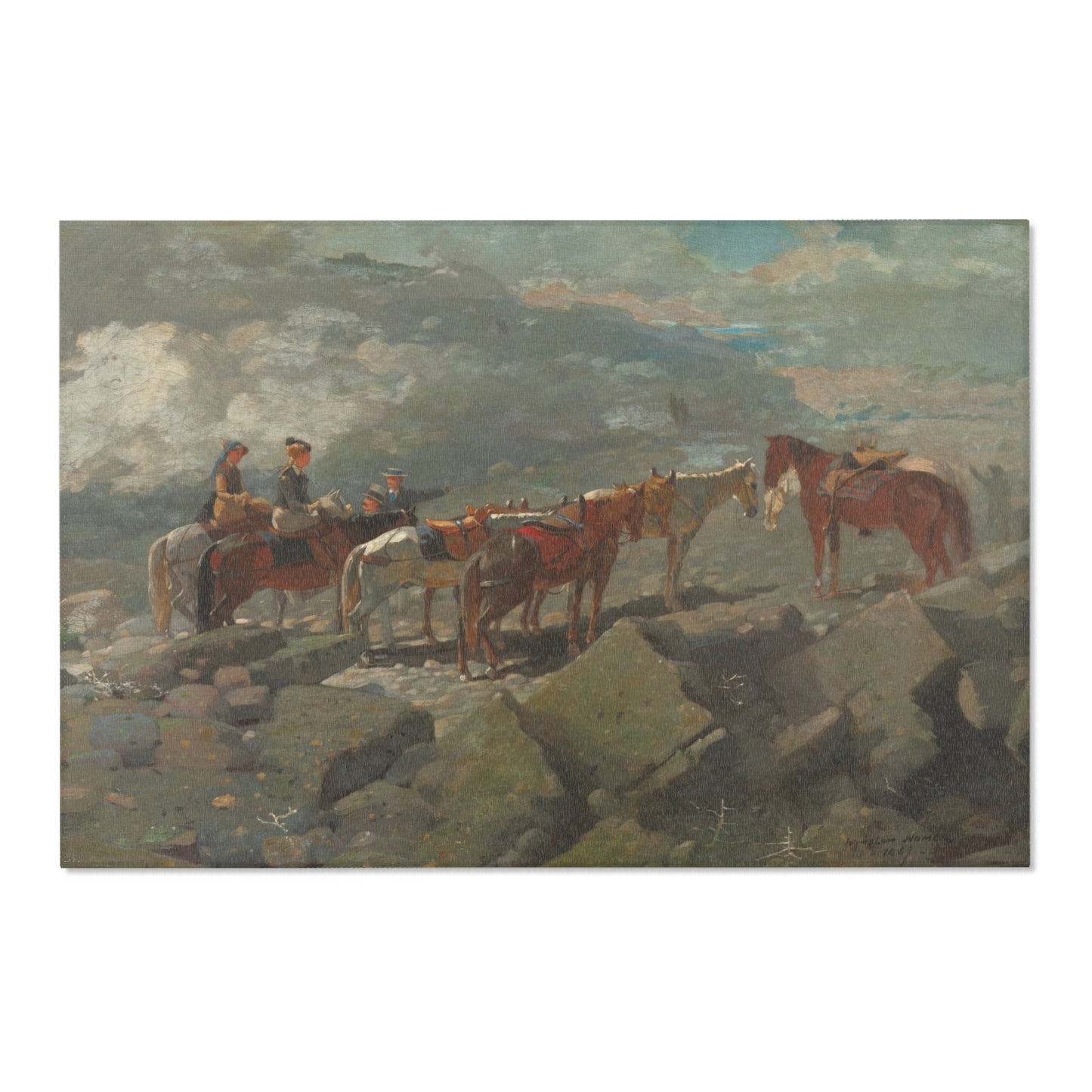 Winslow Homer - Mount Washington | Area Rug