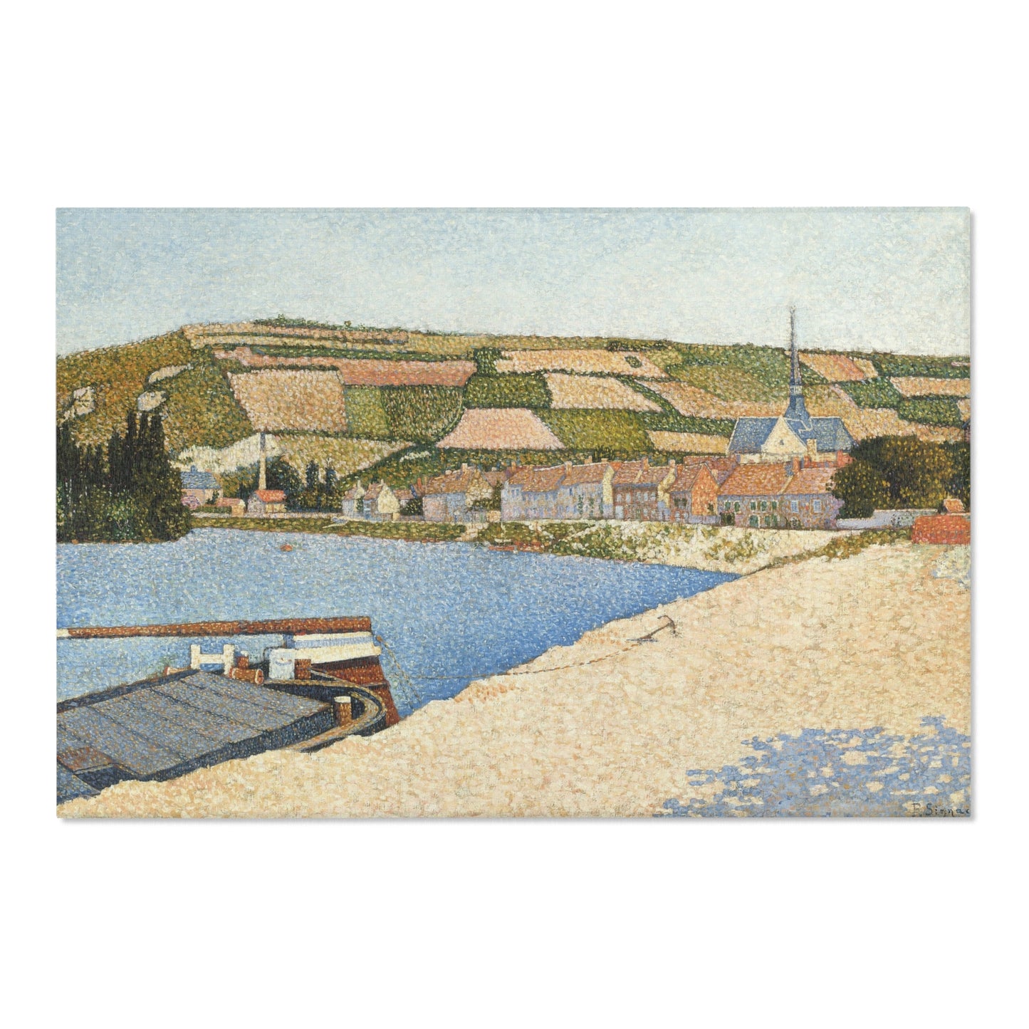 Paul Signac - Les Andelys, Côte d'Aval | Area Rug