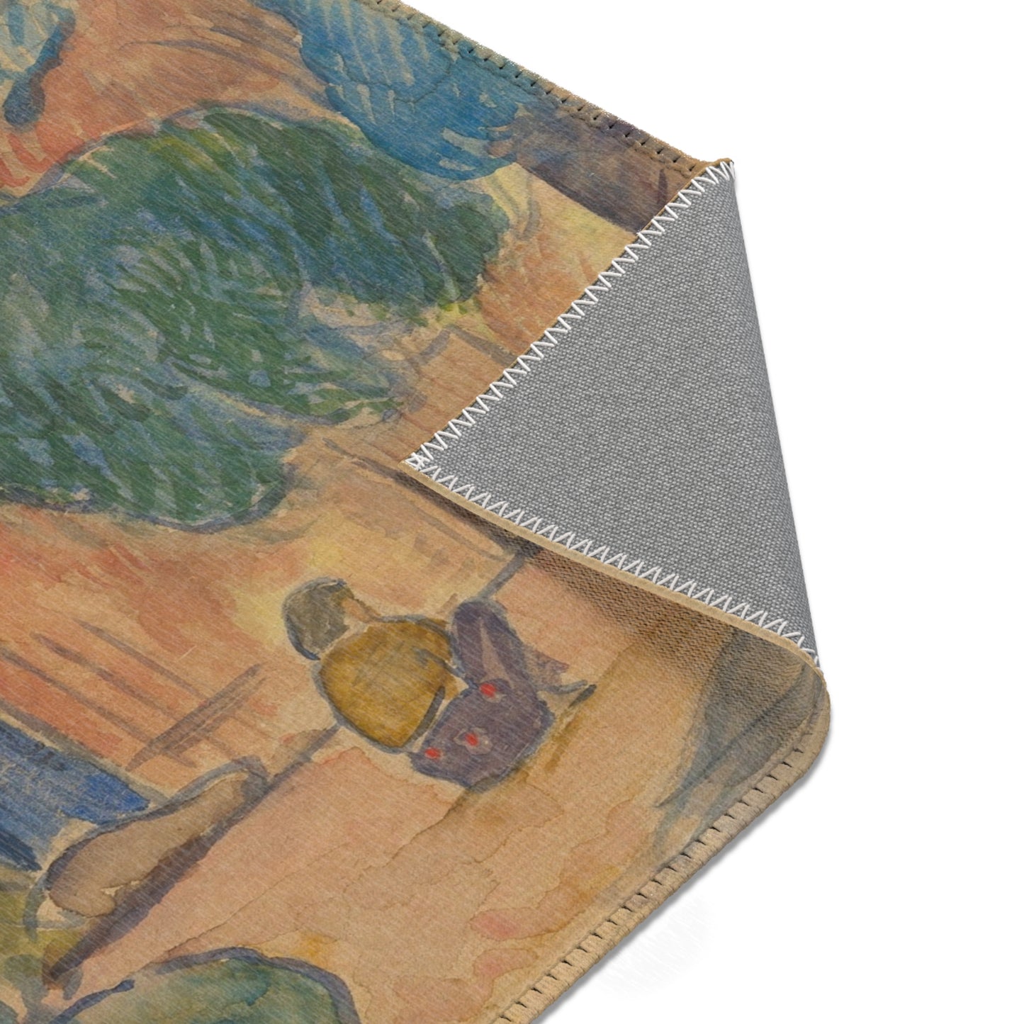 Paul Gauguin - Tahitian Hut | Area Rug
