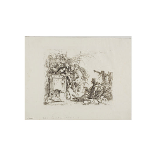 Death Giving Audience — Giovanni Battista Tiepolo Fine Art Poster