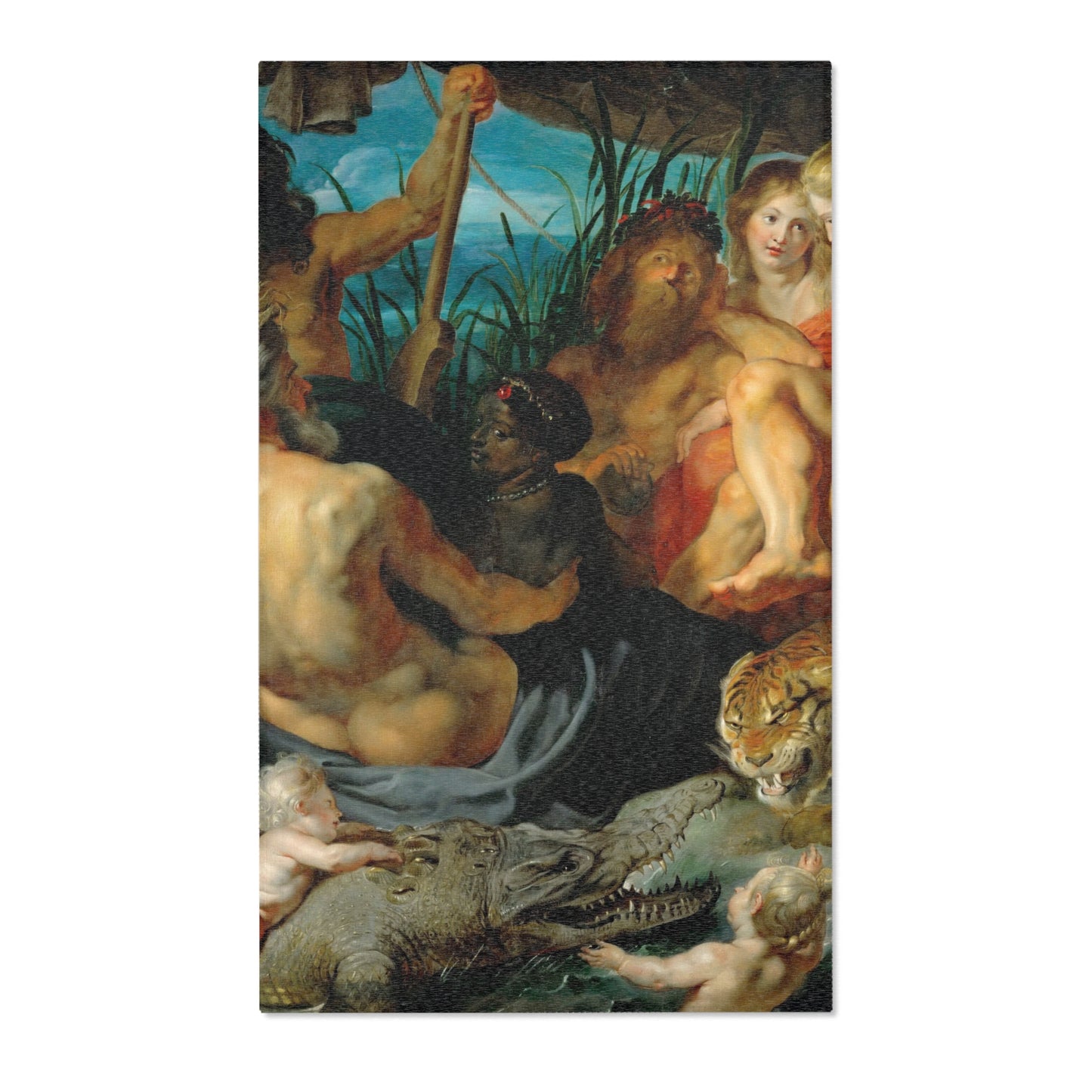 Peter Paul Rubens - The Four Continents | Area Rug