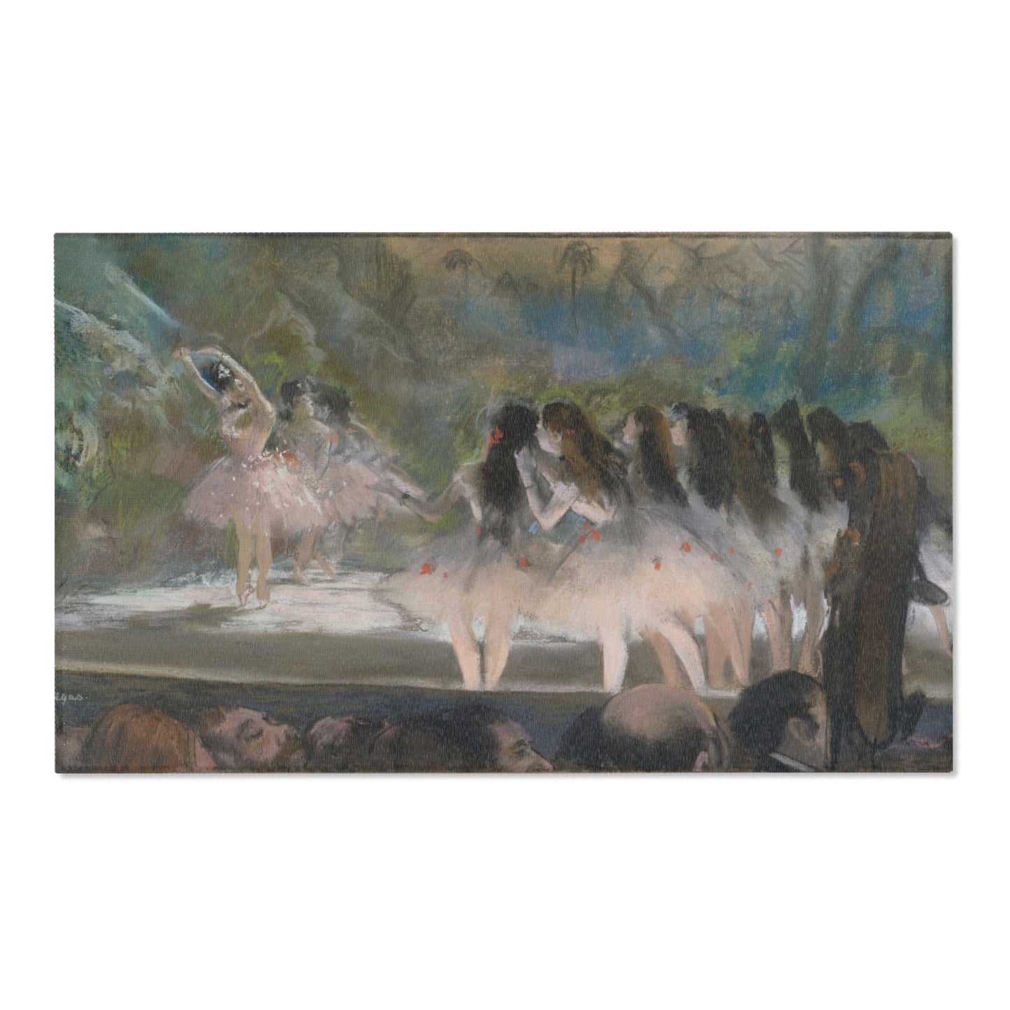 Hilaire Germain Edgar Degas - Ballet at the Paris Opéra | Area Rug