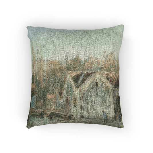 A Corner of Moret-sur-Loing — Sisley Pillow
