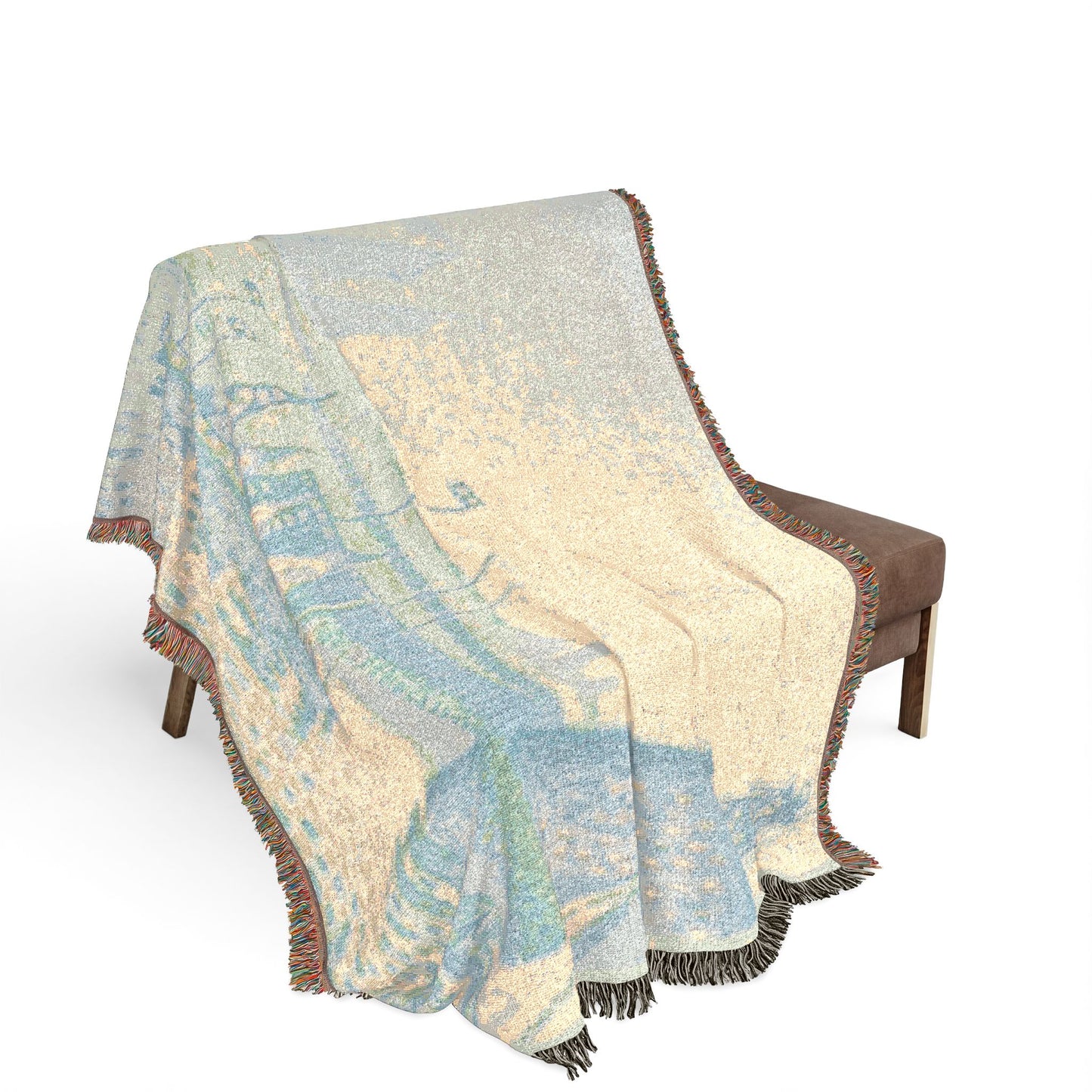 Paul Signac - Evening | Woven Tapestry Blanket