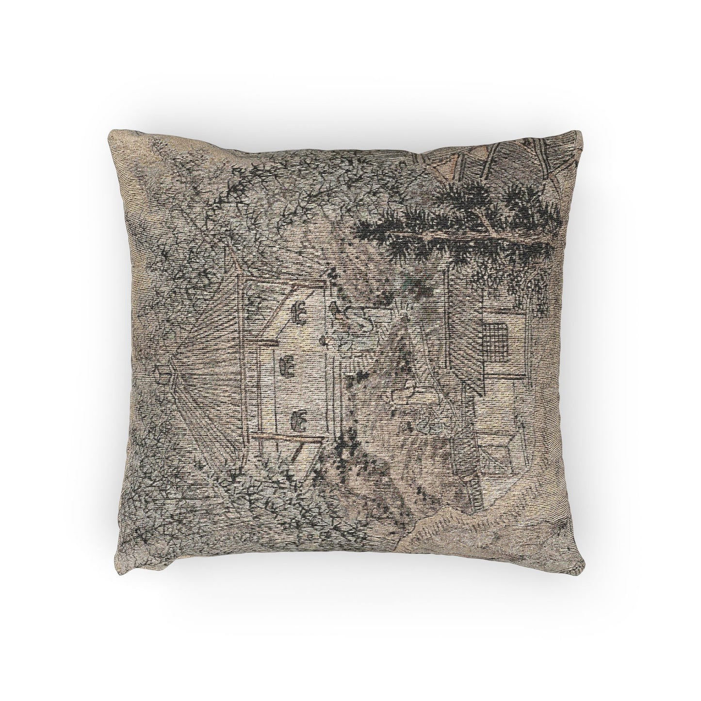 105_bamboo-pavilion-tiger-hill | Woven Pillow