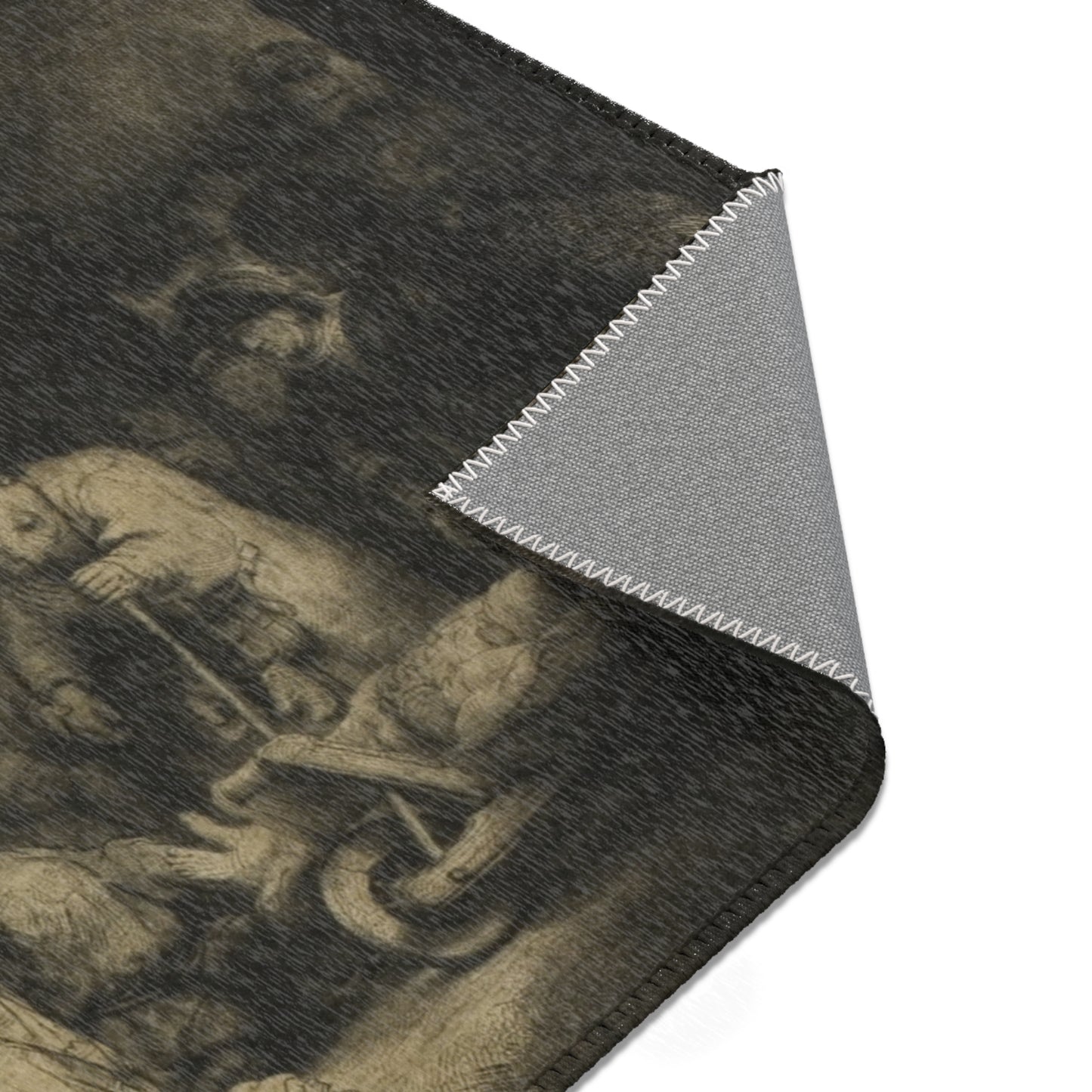 Rembrandt van Rijn - The Hundred Guilder Print | Area Rug