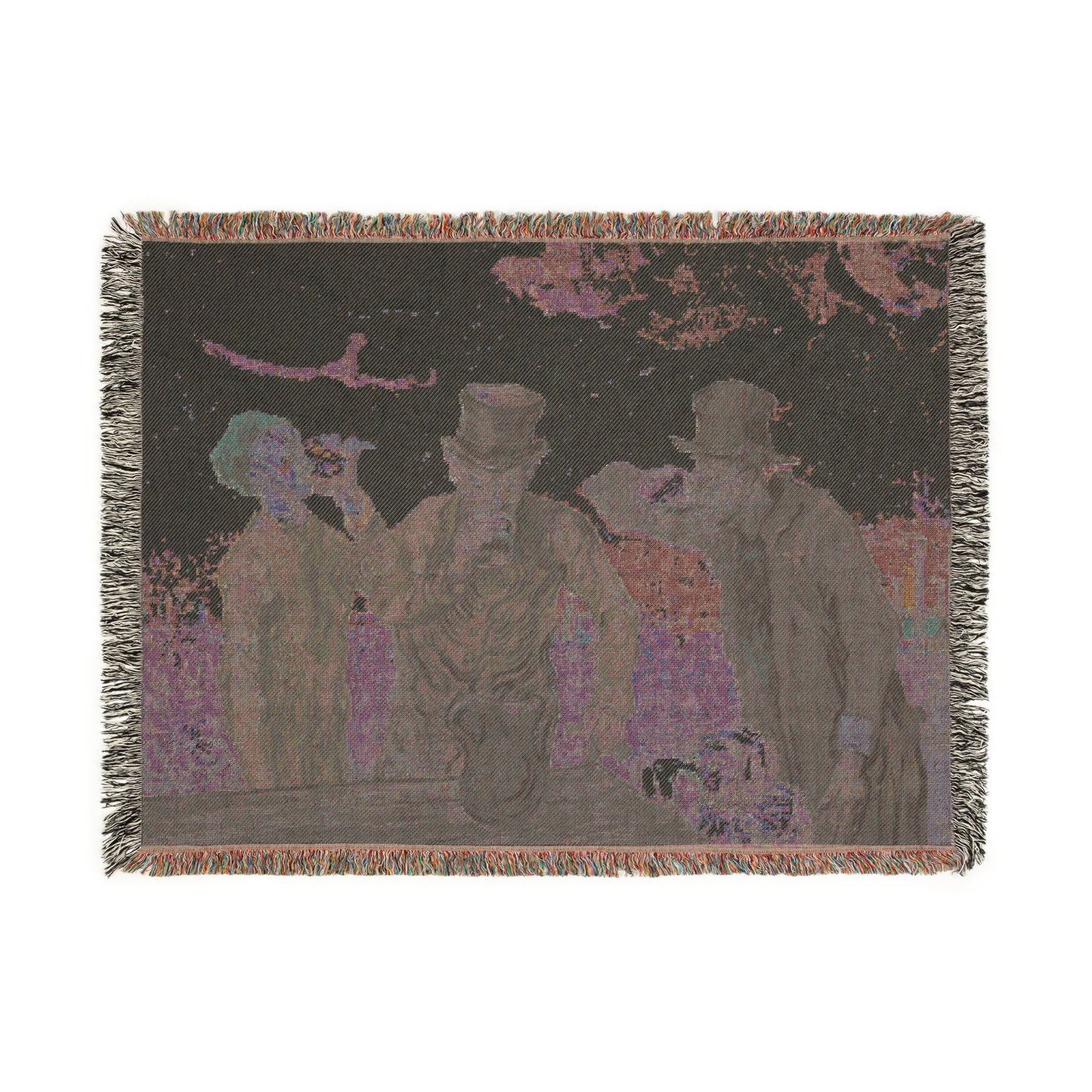 Vincent van Gogh - The Drinkers | Woven Tapestry Blanket
