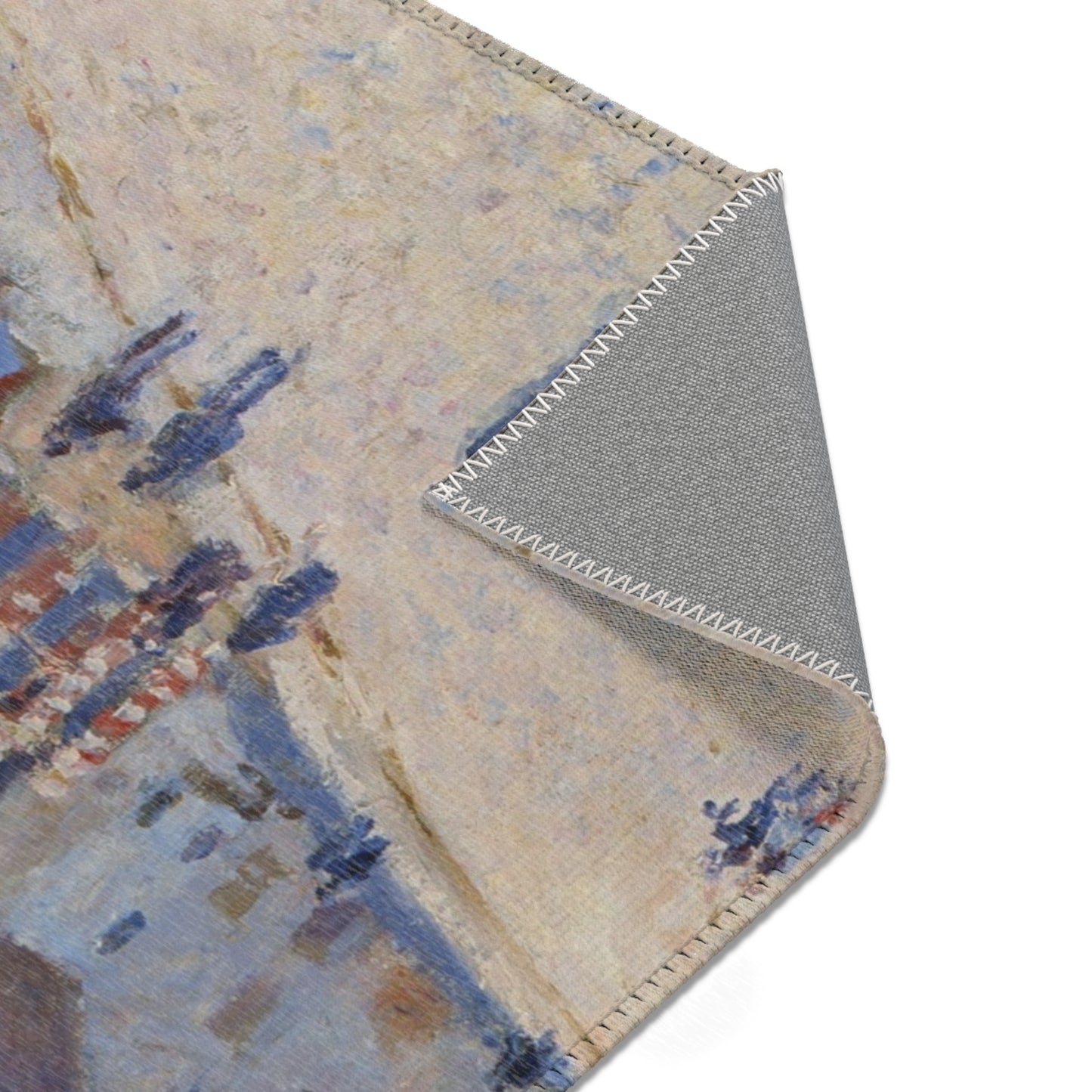 Alfred Sisley - Street in Moret | Area Rug