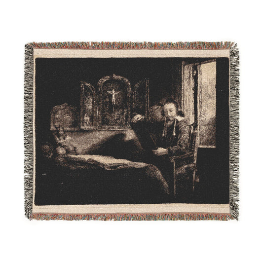 Abraham Francen, Apothecary — Rembrandt Tapestry Blanket