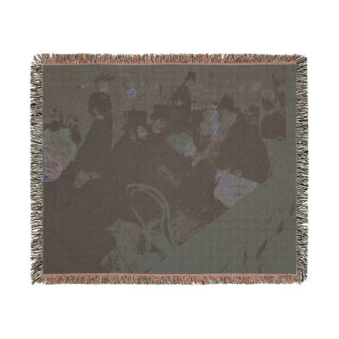 Henri de Toulouse-Lautrec - At the Moulin Rouge | Tapestry Blanket