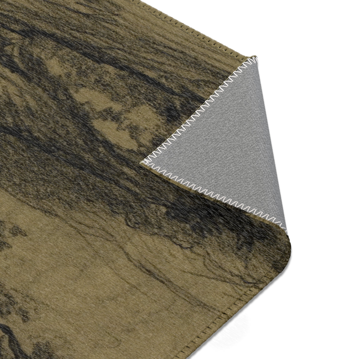River Bank with Trees — Constable Area Rug