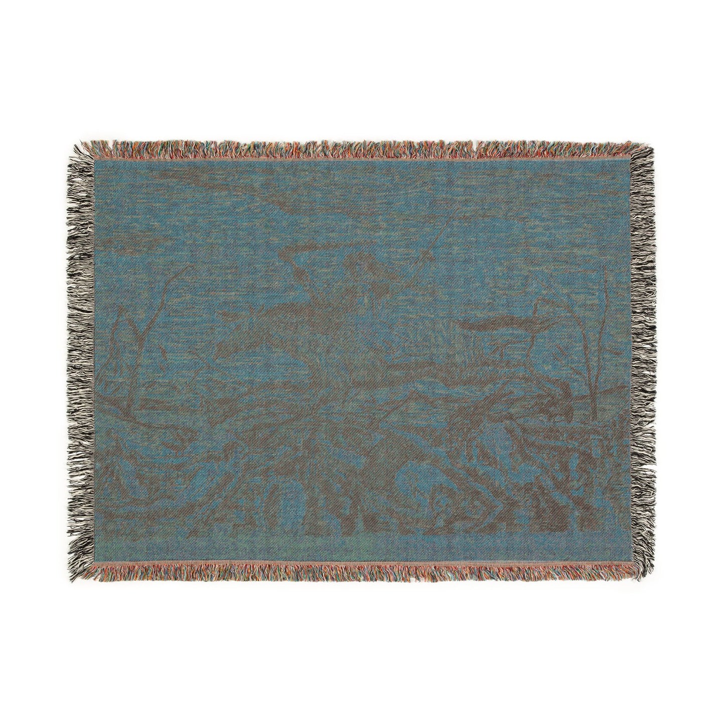The War Woven Throw Blanket
