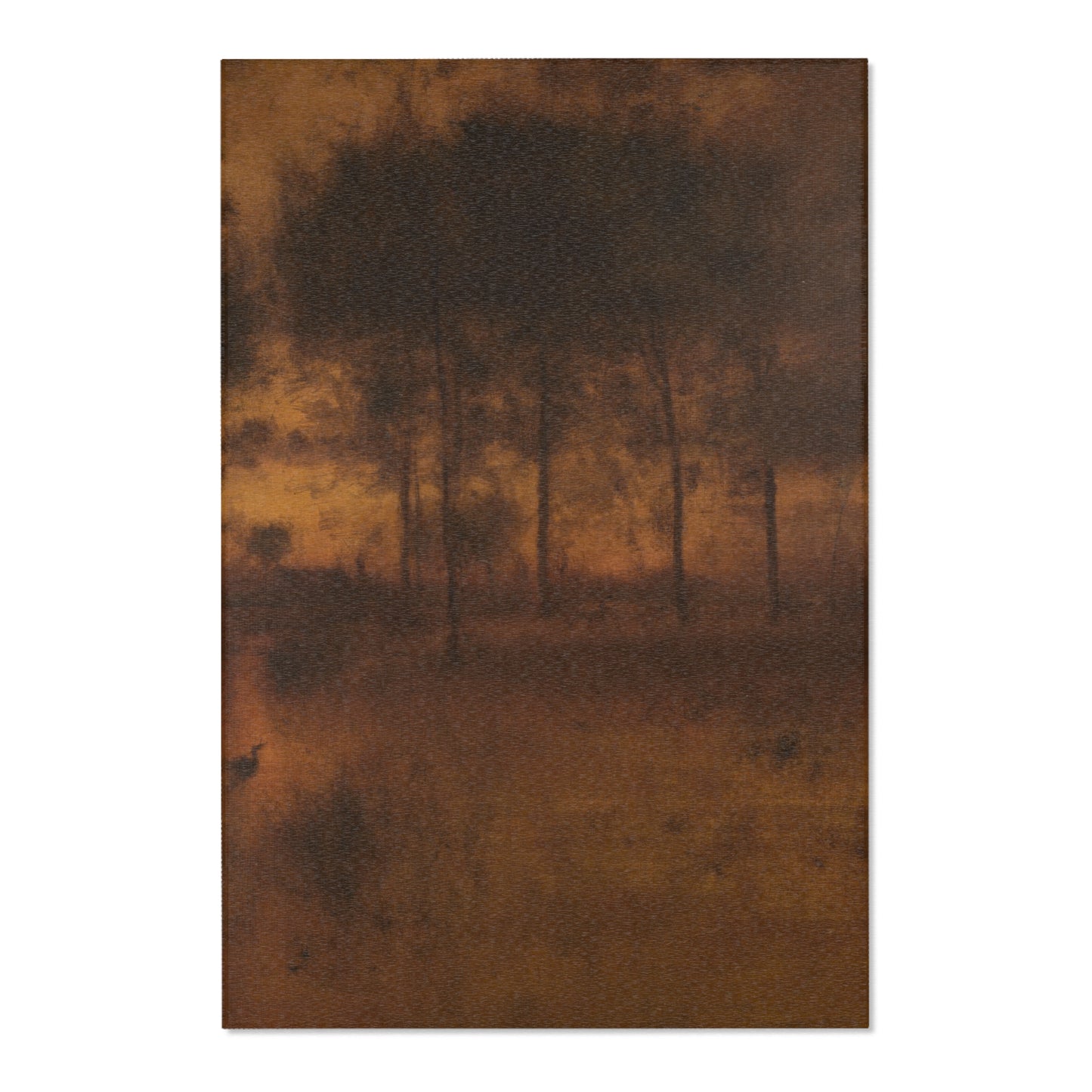 George Inness - The Home of the Heron | Area Rug