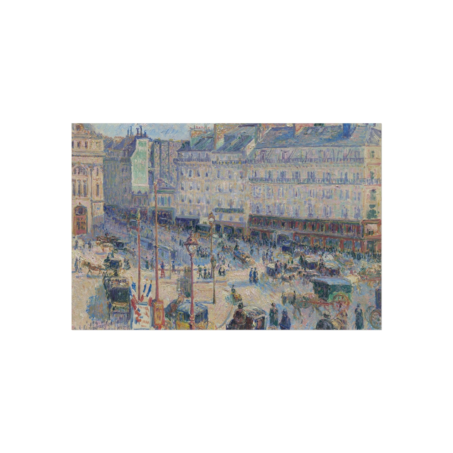 Camille Pissarro - The Place du Havre, Paris | Fine Art Poster