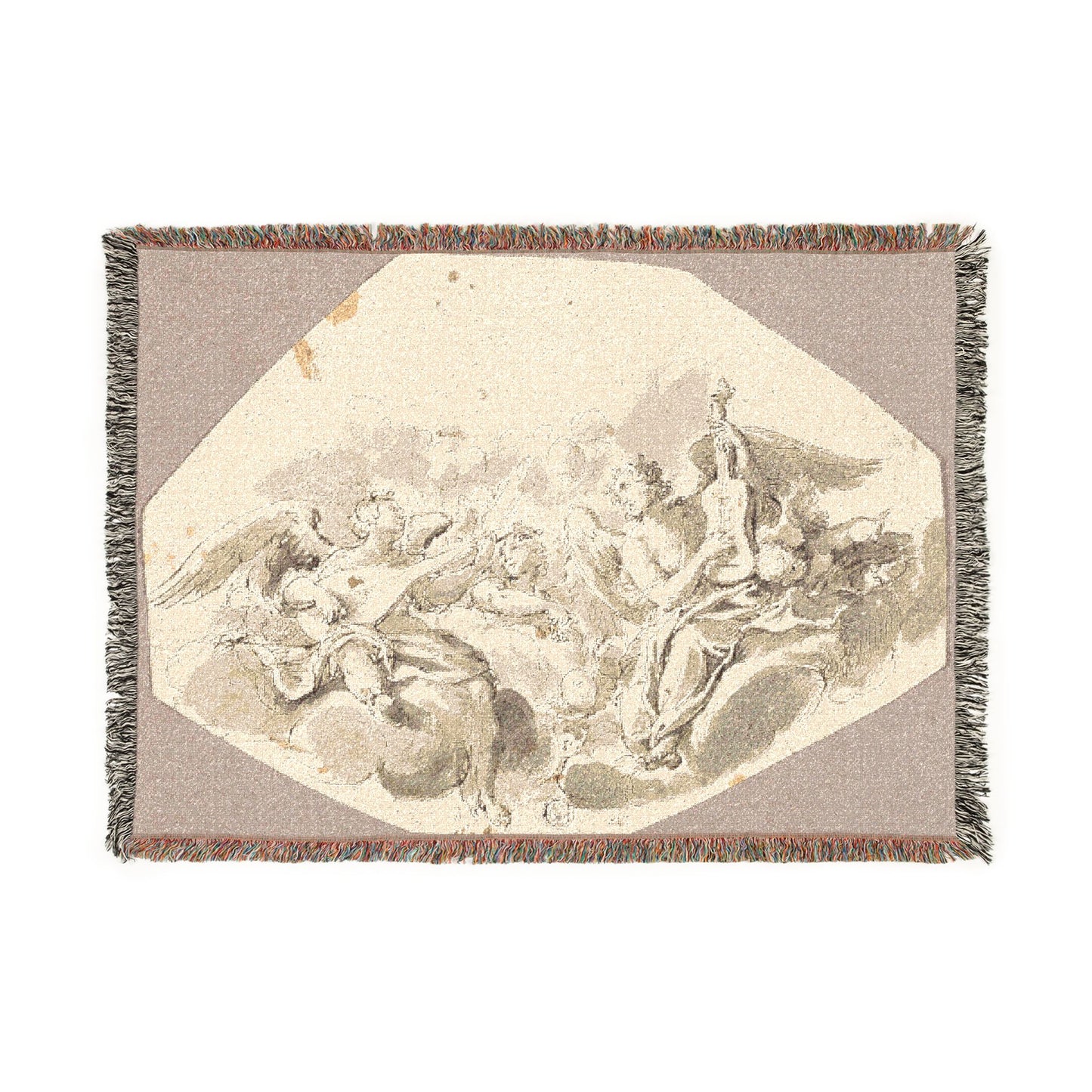 Giovanni Battista Tiepolo - Musician Angels | Woven Tapestry Blanket