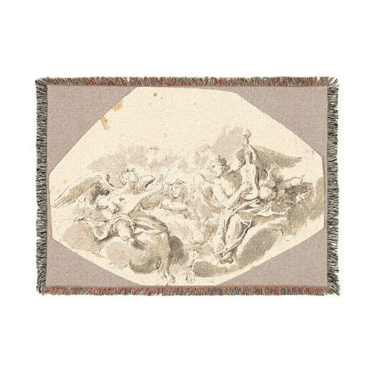 Musician Angels — Tiepolo Tapestry Blanket