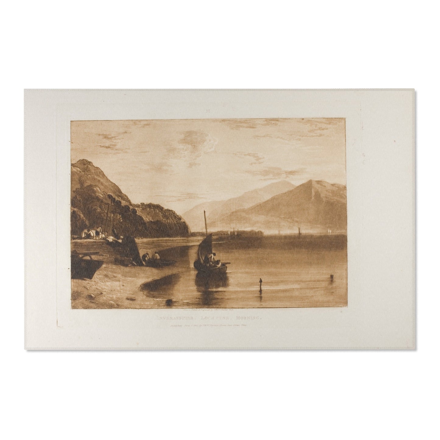 Joseph Mallord William Turner - Inverary Pier Loch Fyne, Morning | Area Rug