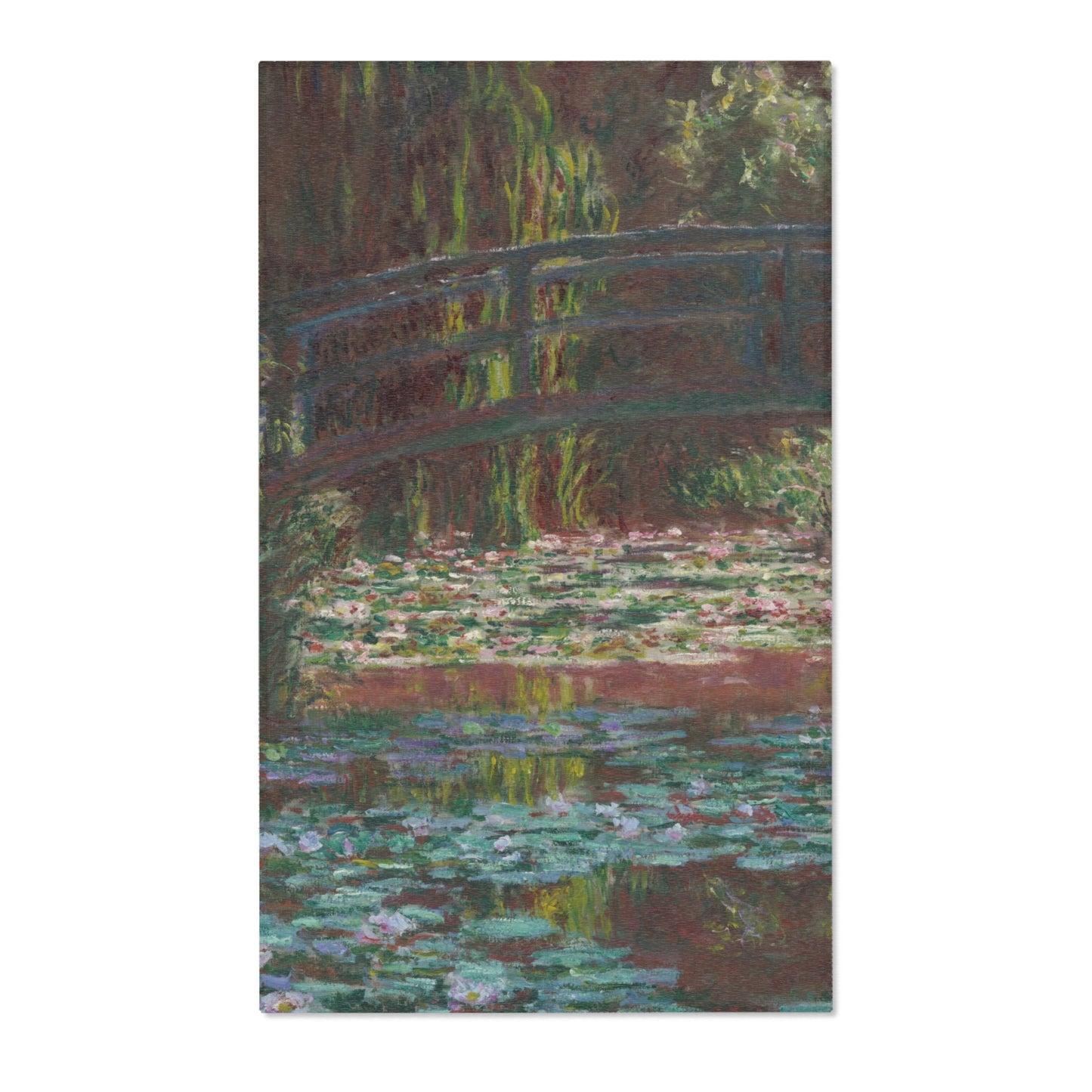Claude Monet - Water Lily Pond | Area Rug