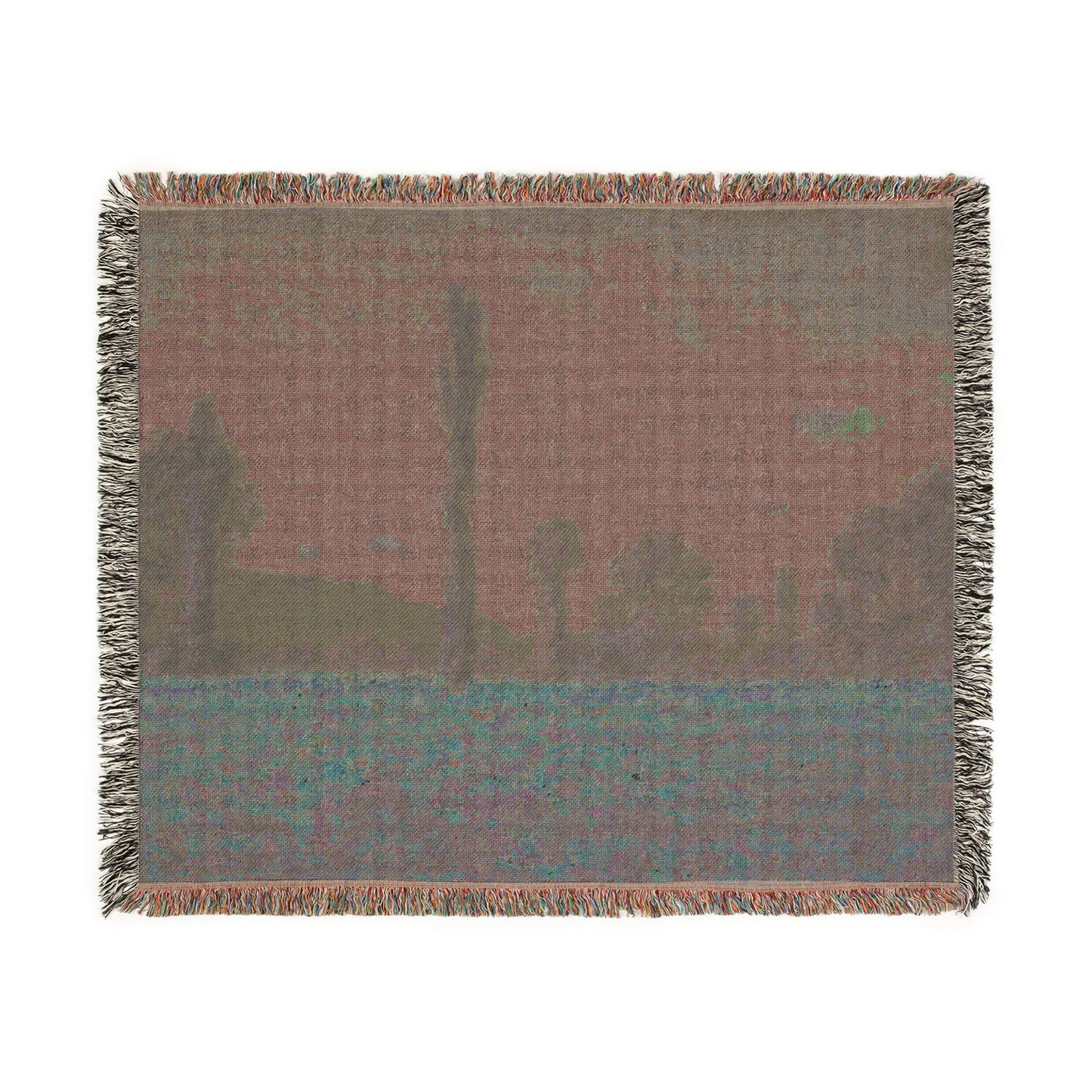 Claude Monet - Poppy Field (Giverny) | Woven Tapestry Blanket