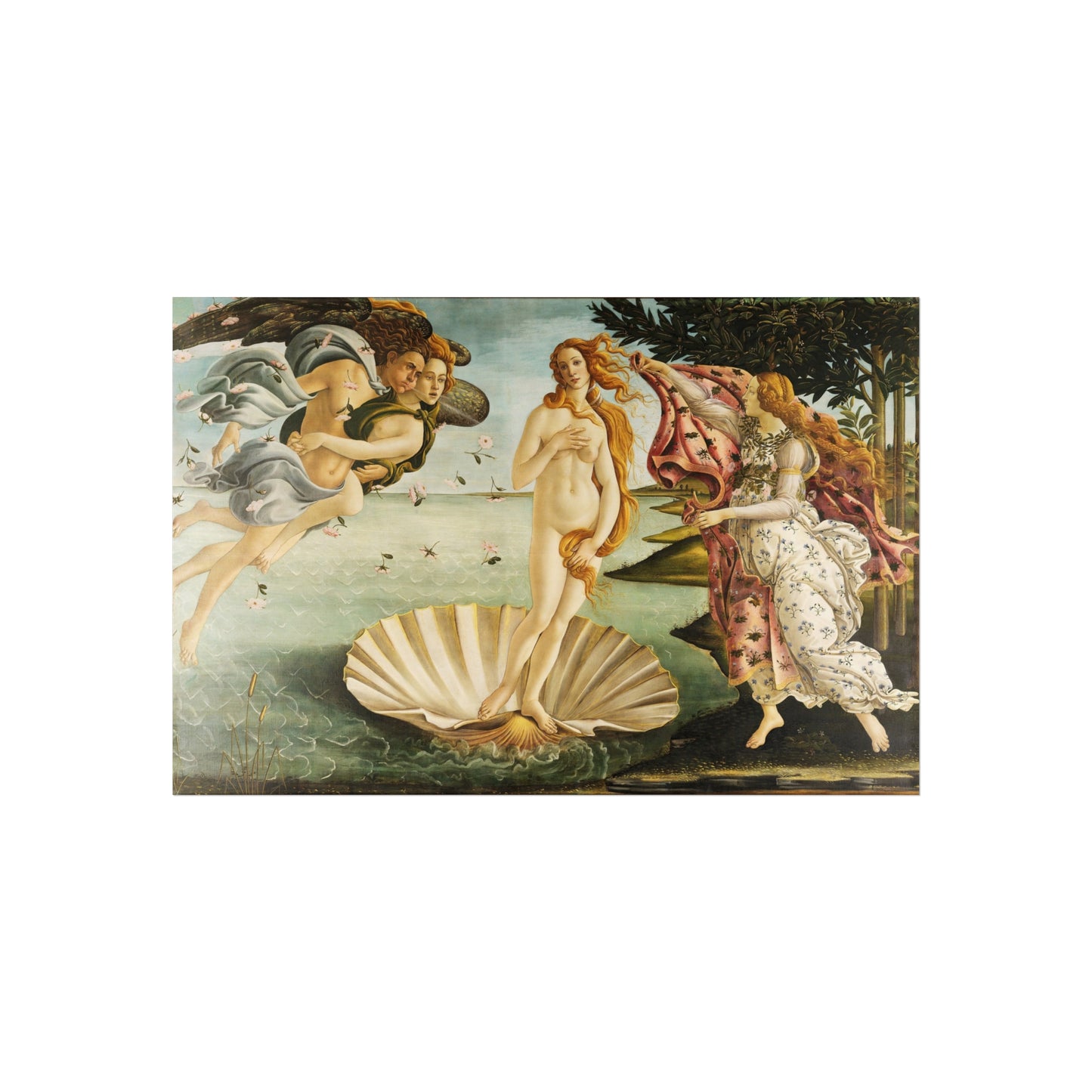 Sandro Botticelli - La nascita di Venere - Google Art Project - edited | Fine Art Poster
