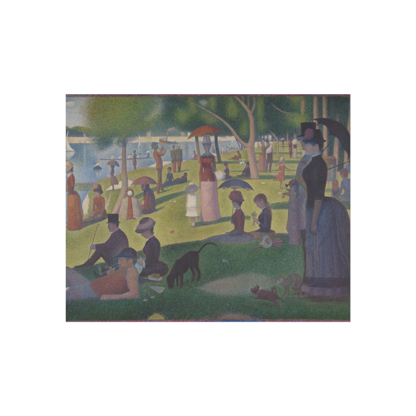 Georges Seurat - A Sunday on La Grande Jatte — 1884 | Fine Art Poster