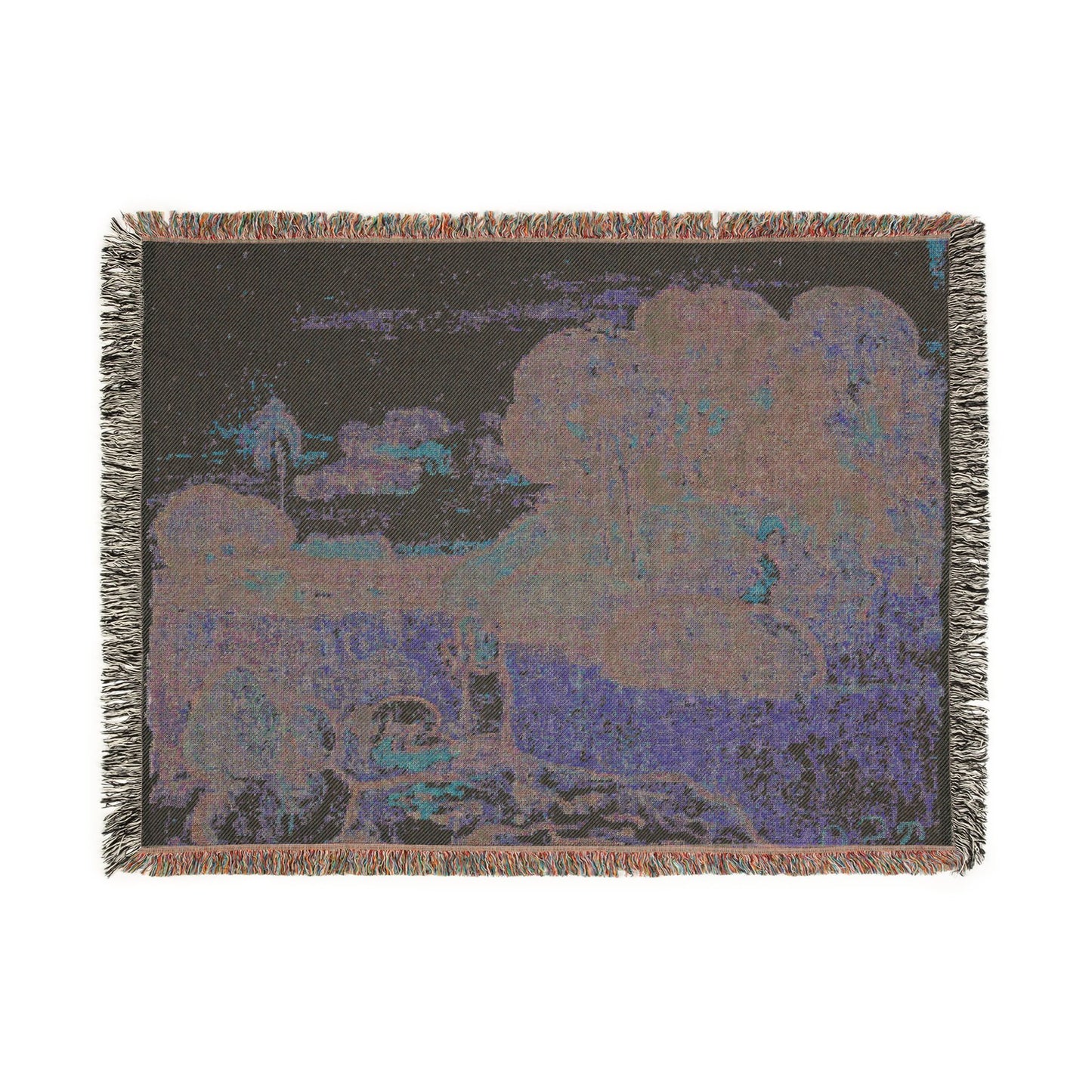 Paul Gauguin - Tahitian Landscape | Woven Tapestry Blanket