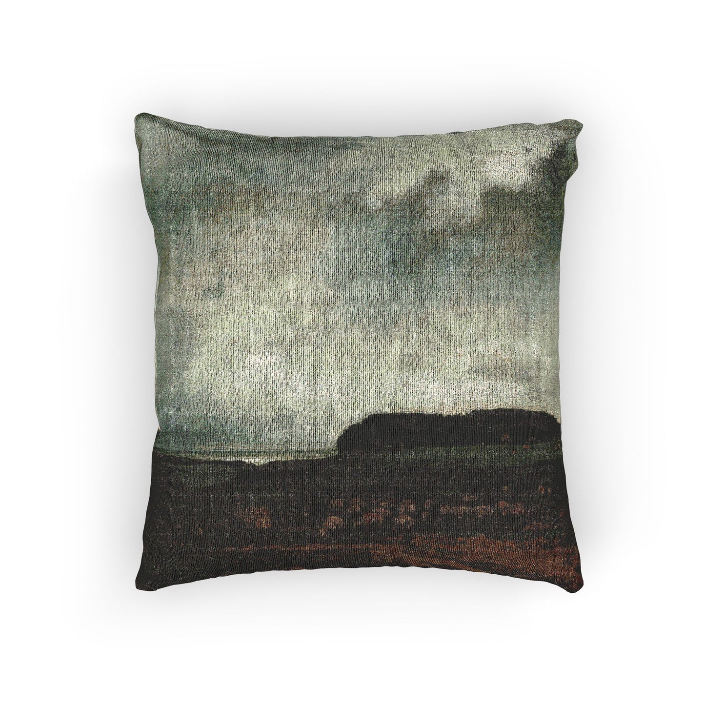 George Inness - The Storm | Woven Pillow