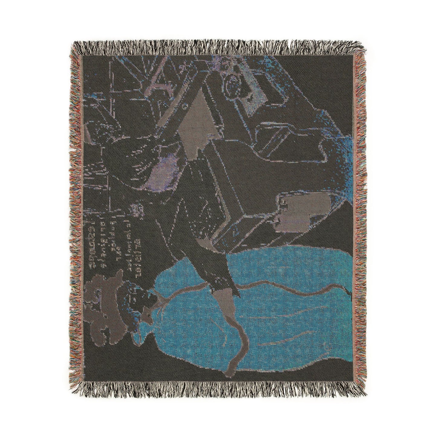Henri de Toulouse-Lautrec - Cover for the first album of L'Estampe originale | Woven Tapestry Blanket
