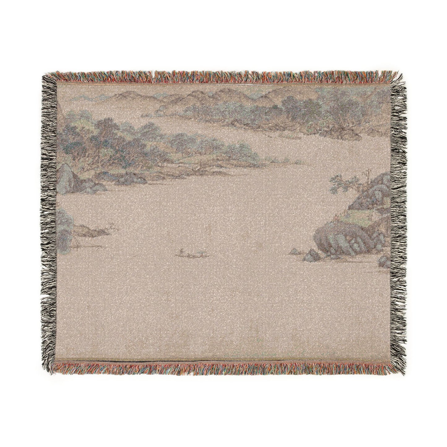 104_greeting-the-spring | Woven Tapestry Blanket