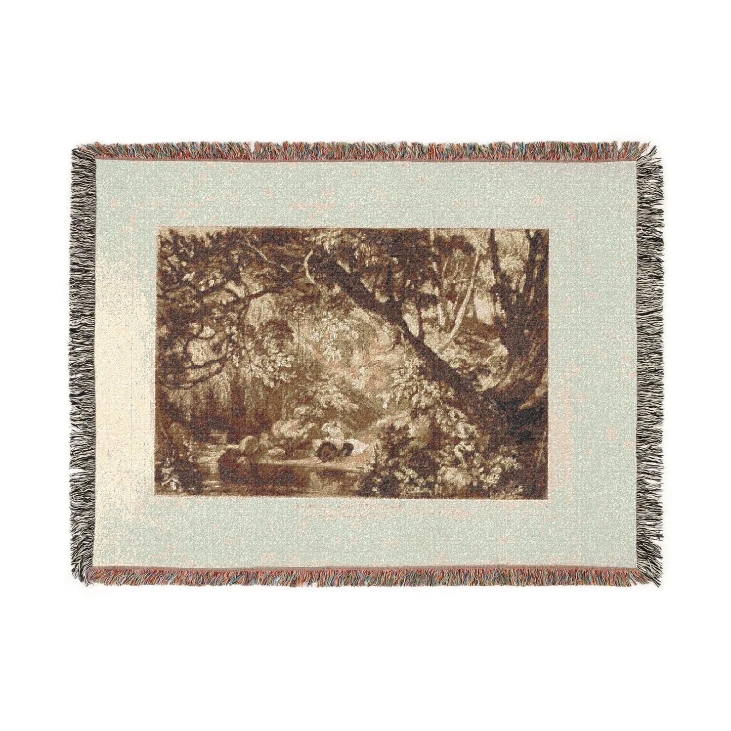 Joseph Mallord William Turner - Aesacus and Hesperie, plate 66 from Liber Studiorum | Woven Tapestry Blanket