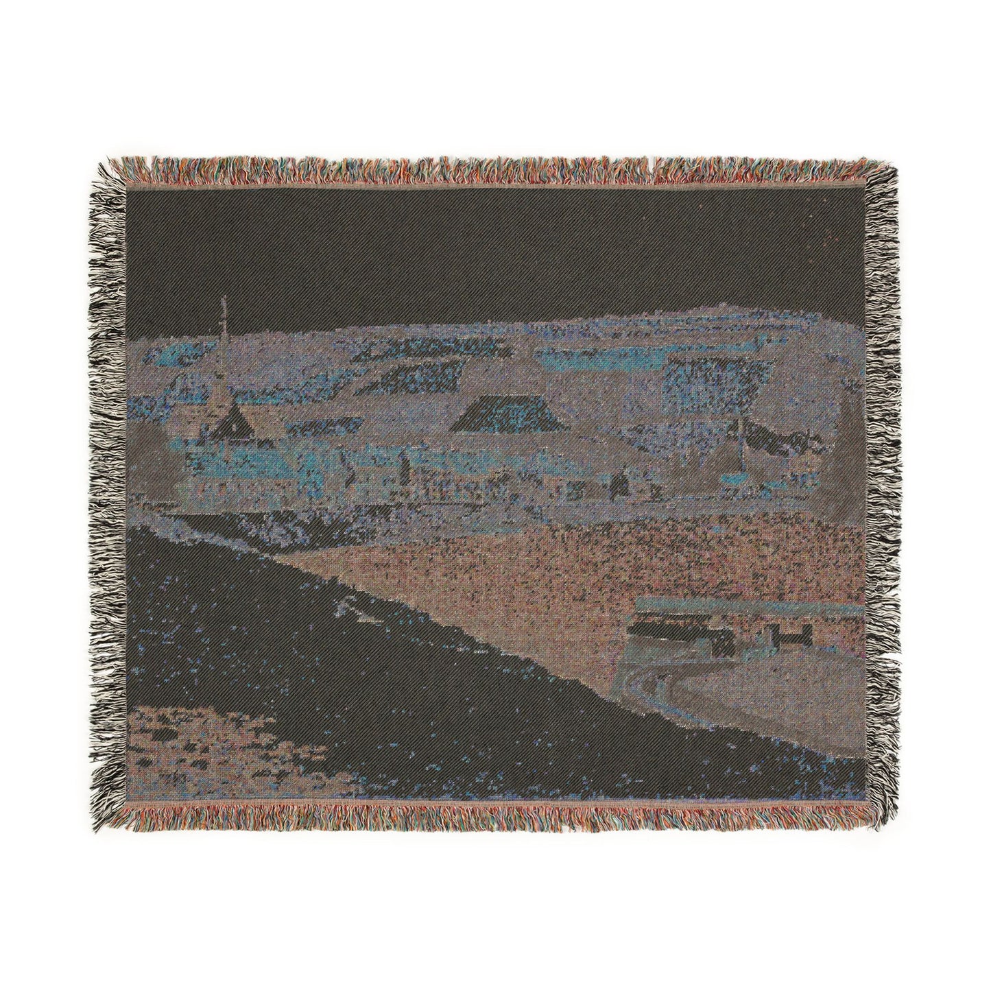 Paul Signac - Les Andelys, Côte d'Aval | Woven Tapestry Blanket