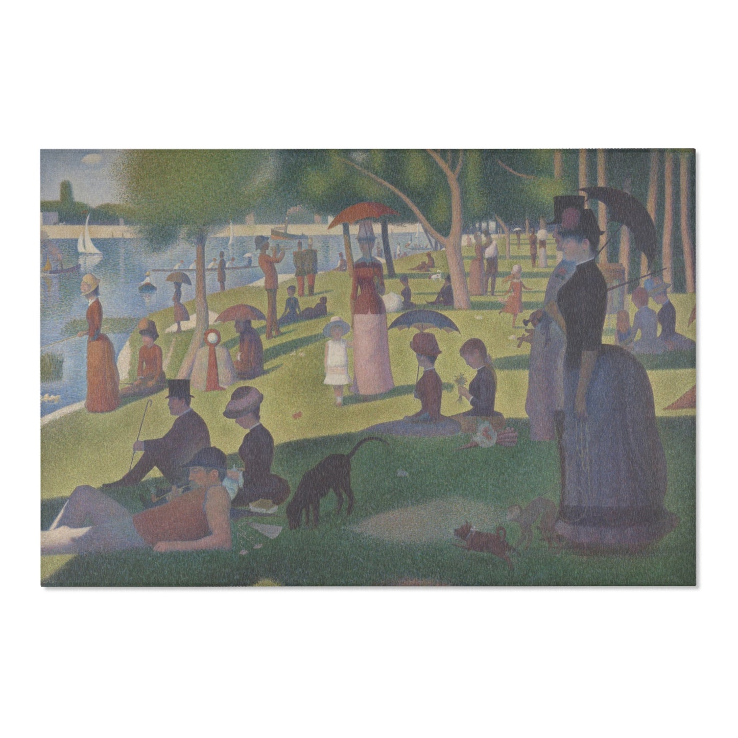 Georges Seurat - A Sunday on La Grande Jatte — 1884 | Area Rug