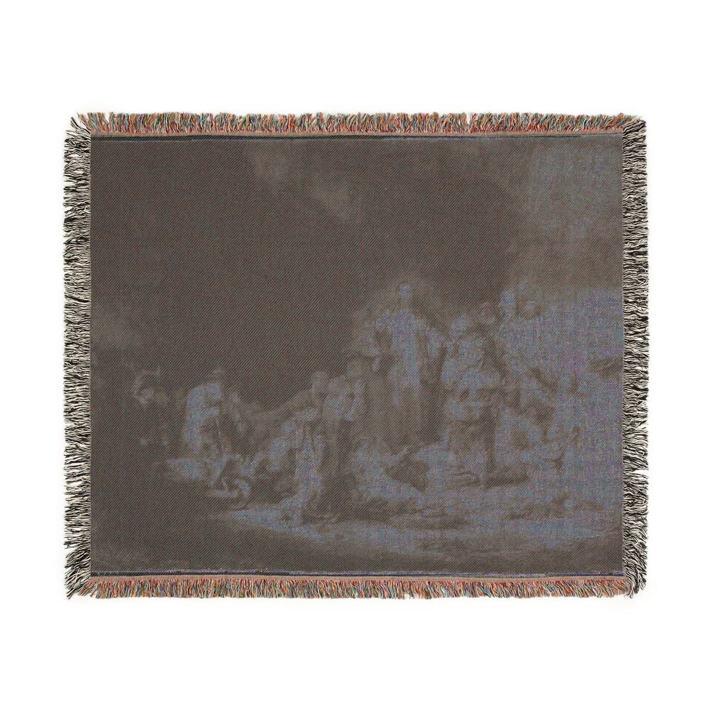 Rembrandt van Rijn - The Hundred Guilder Print | Woven Tapestry Blanket